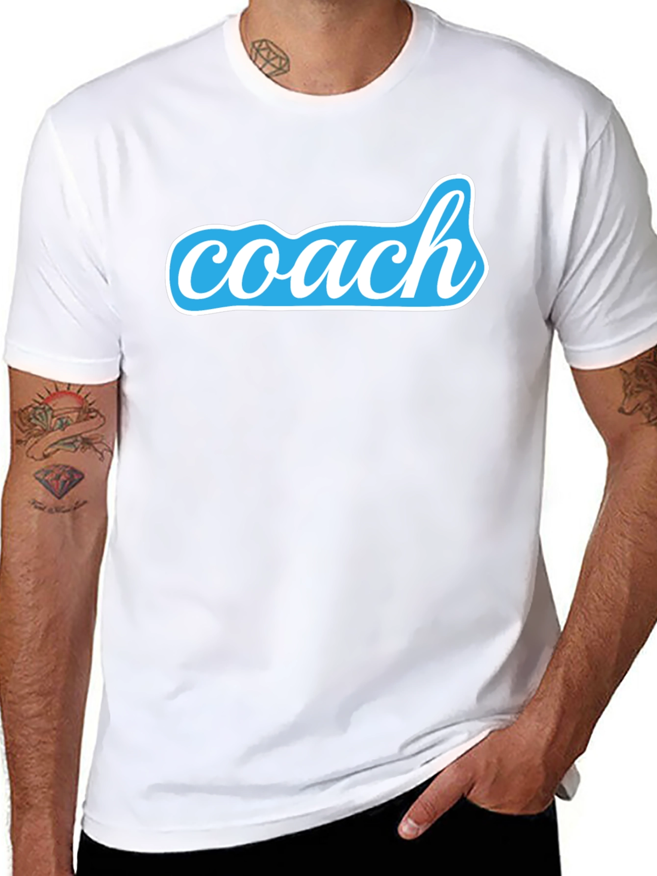 Coach Script T-Shirt