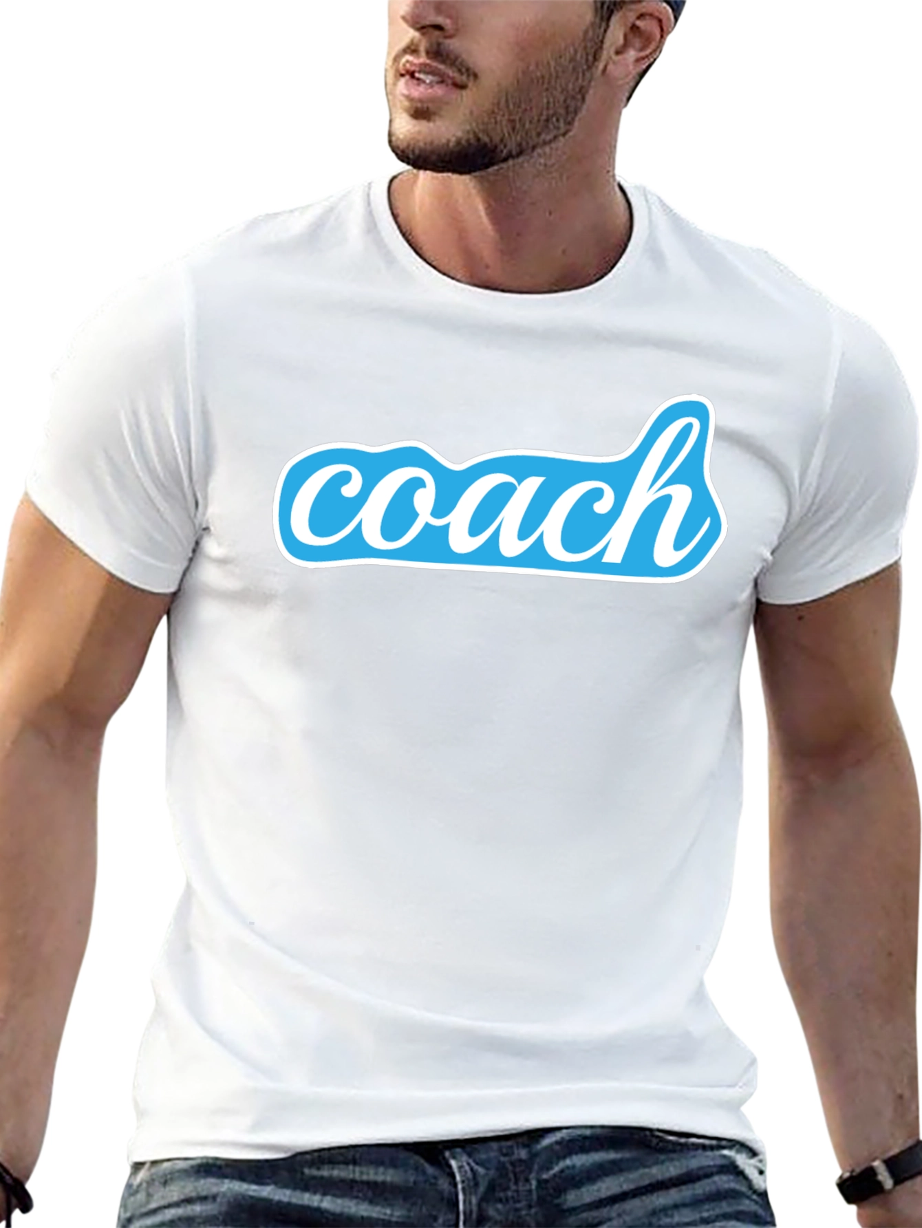 Coach Script T-Shirt