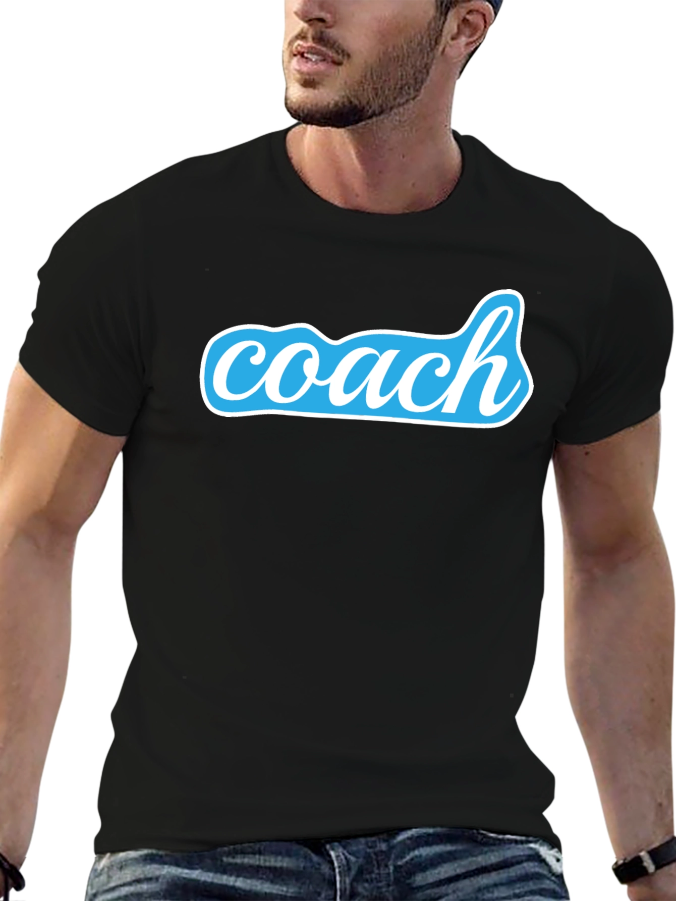 Coach Script T-Shirt