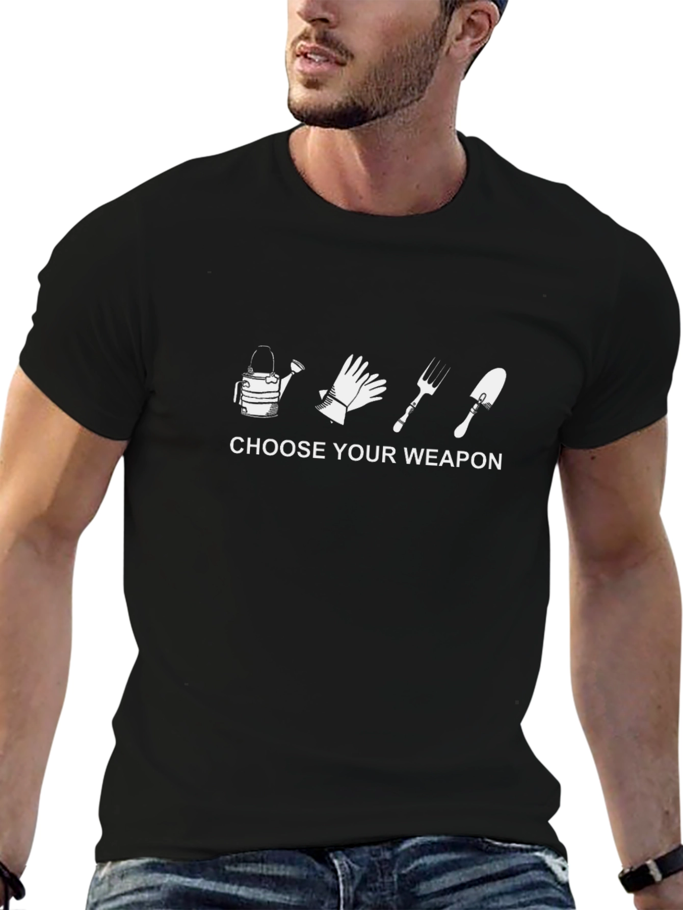 Choose Your Weapon Gardening T-Shirt