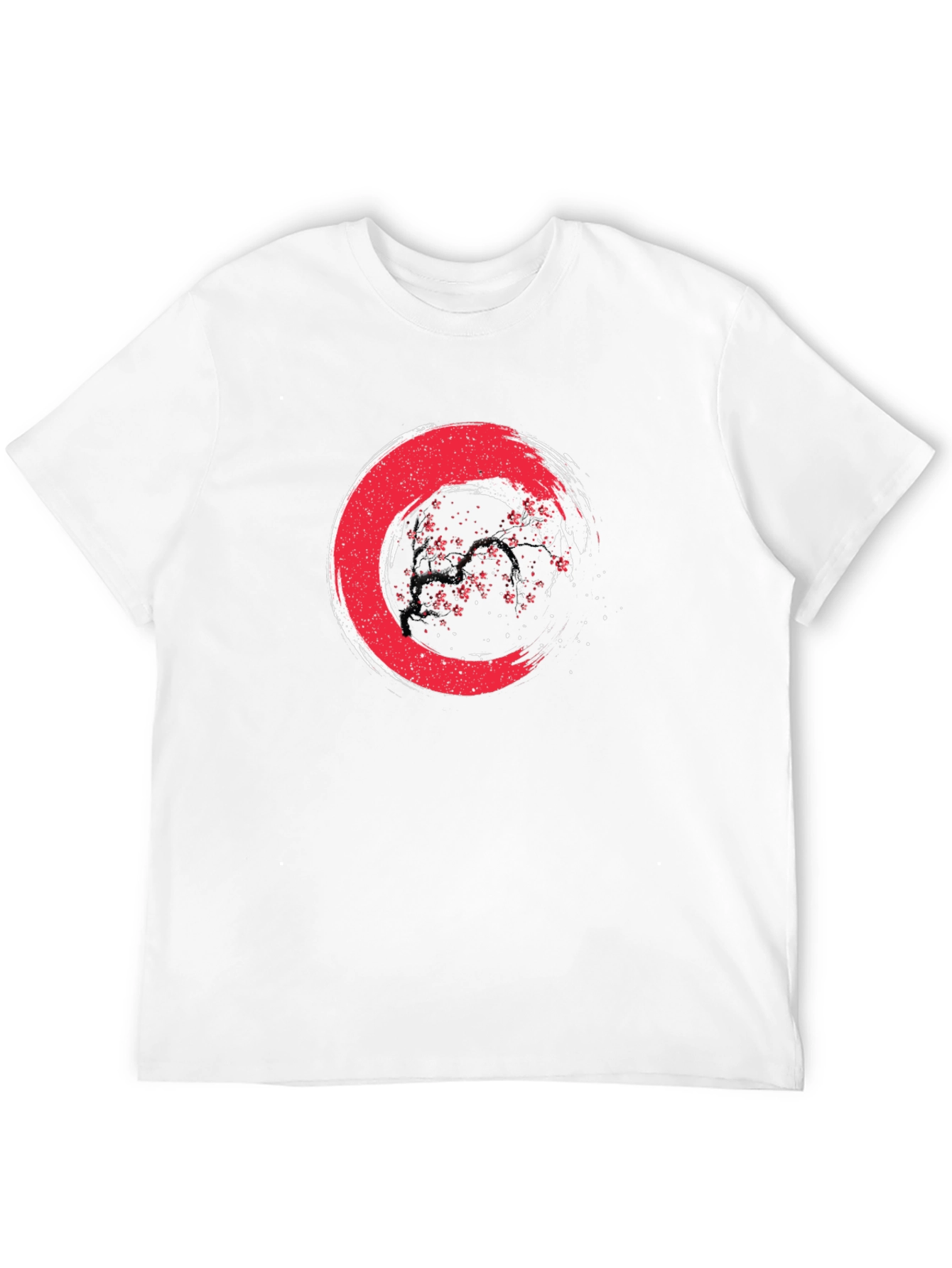 Zen Circle Graphic Tee - Japanese Enso Art Shirt