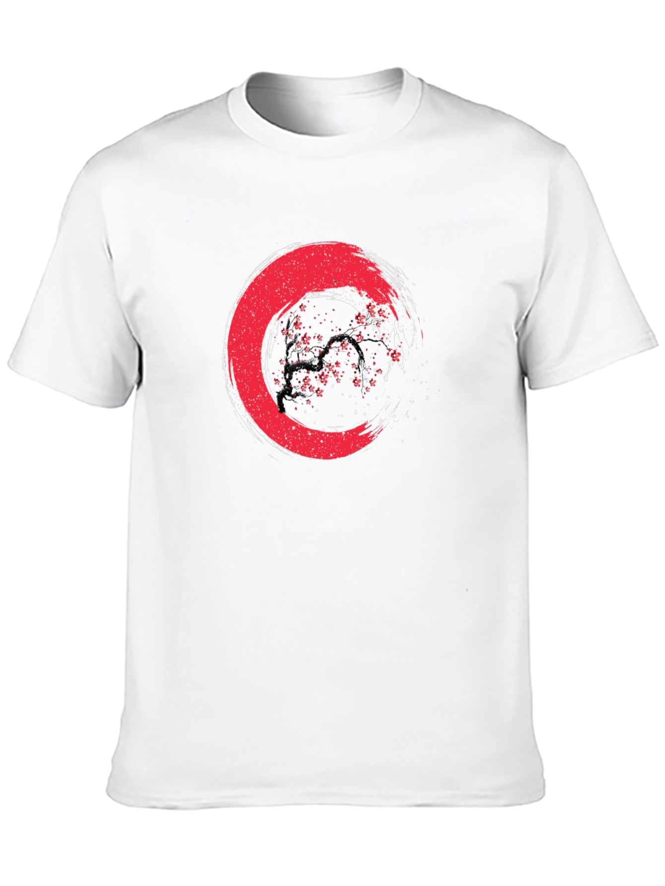 Zen Circle Graphic Tee - Japanese Enso Art Shirt
