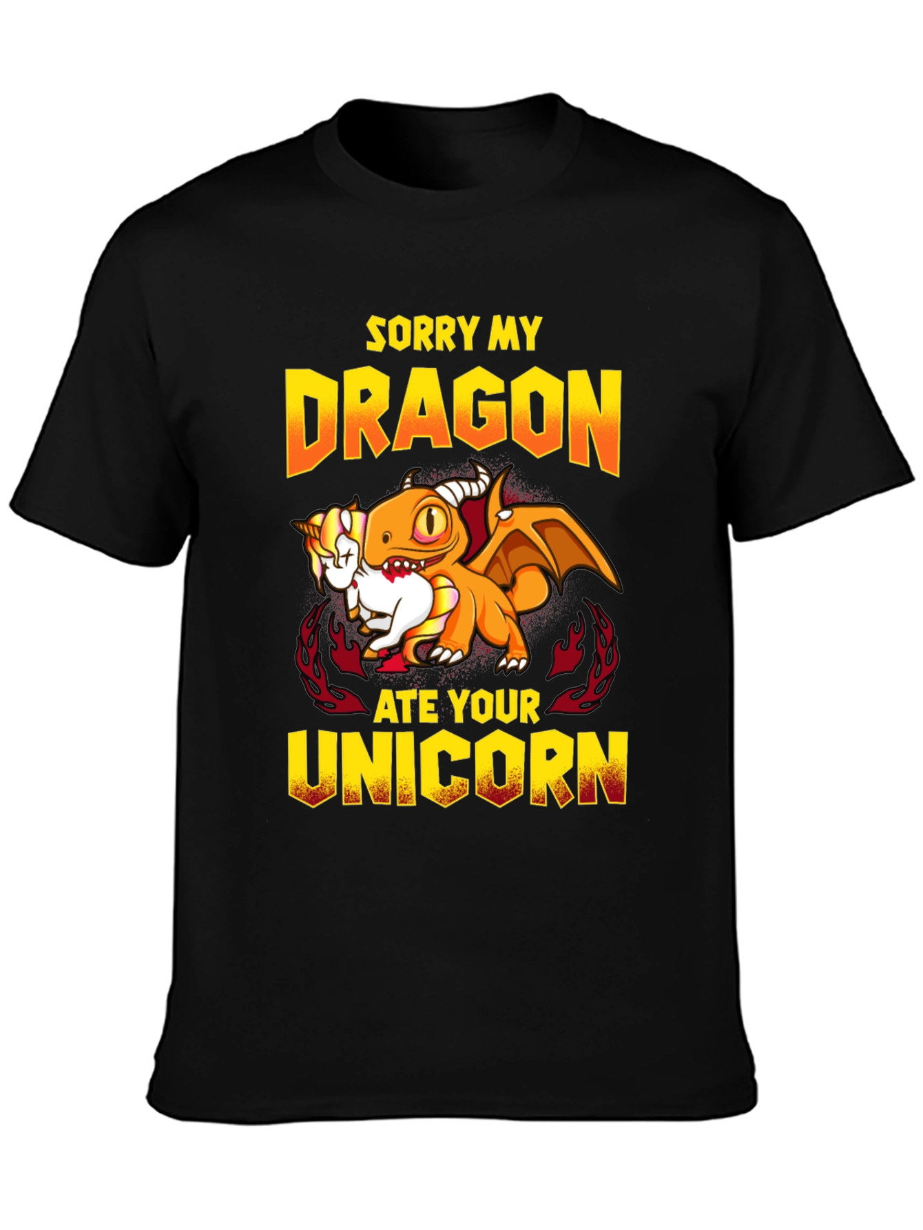 Dragon Ate Your Unicorn T-Shirt