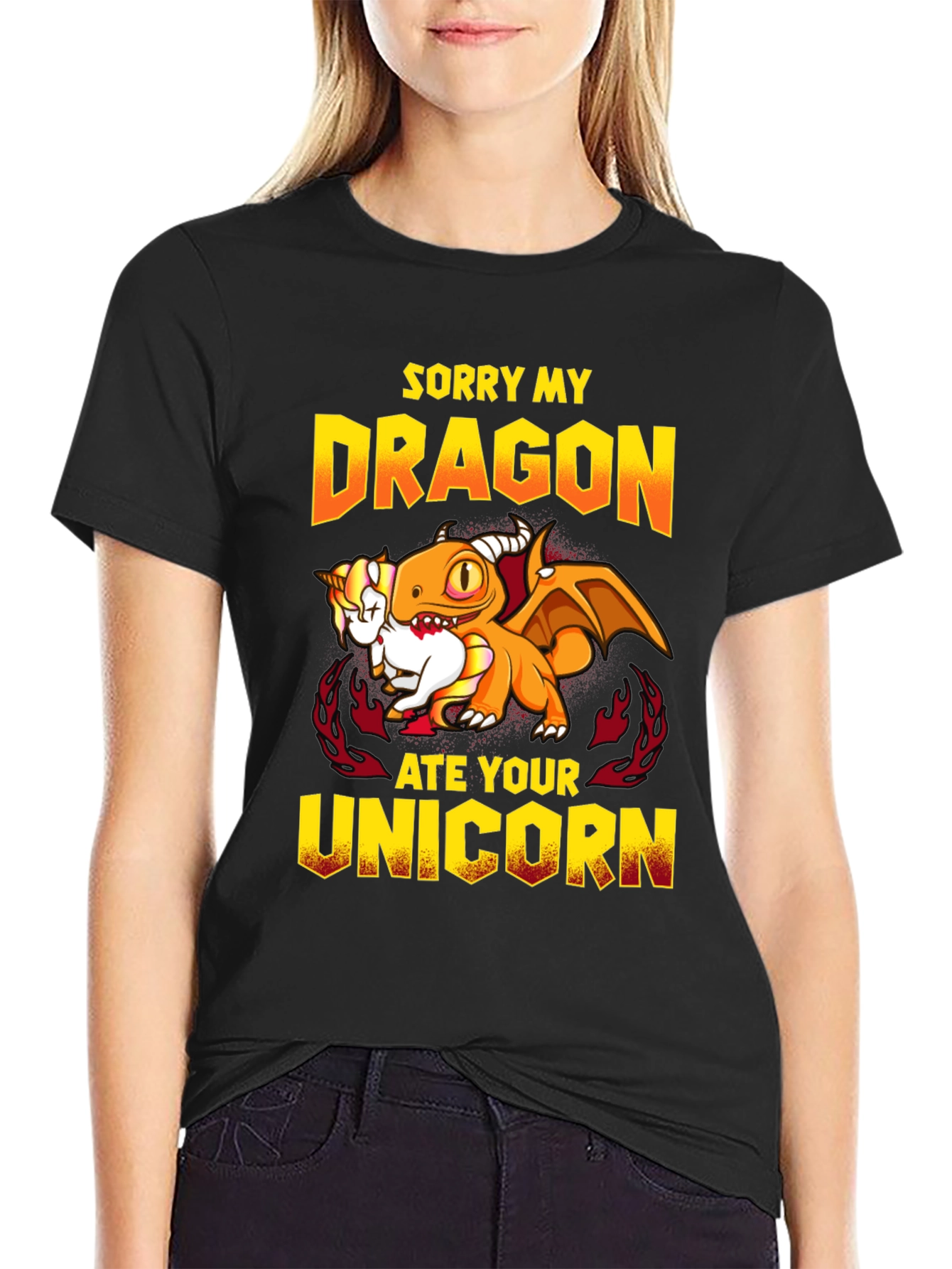 Dragon Ate Your Unicorn T-Shirt