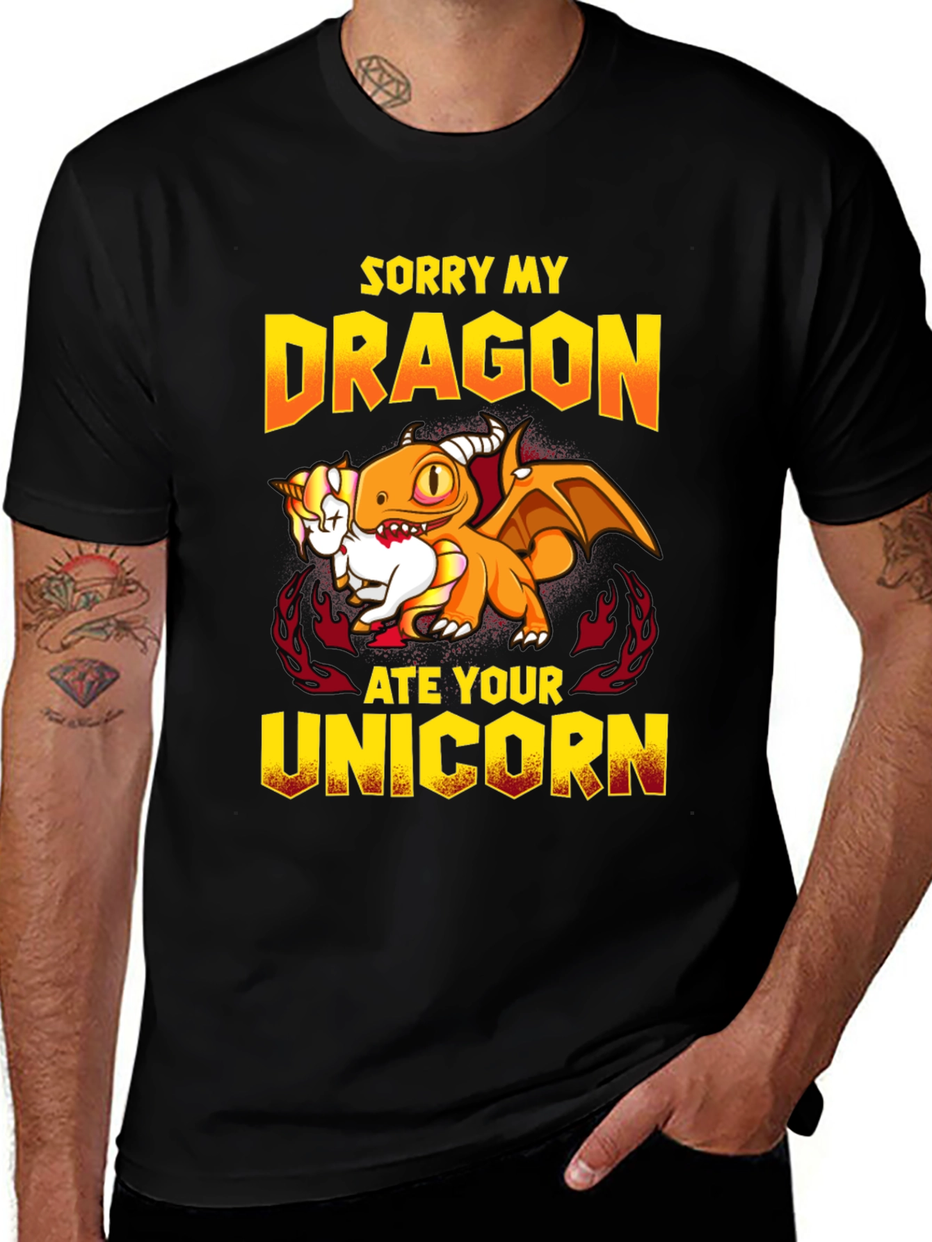 Dragon Ate Your Unicorn T-Shirt