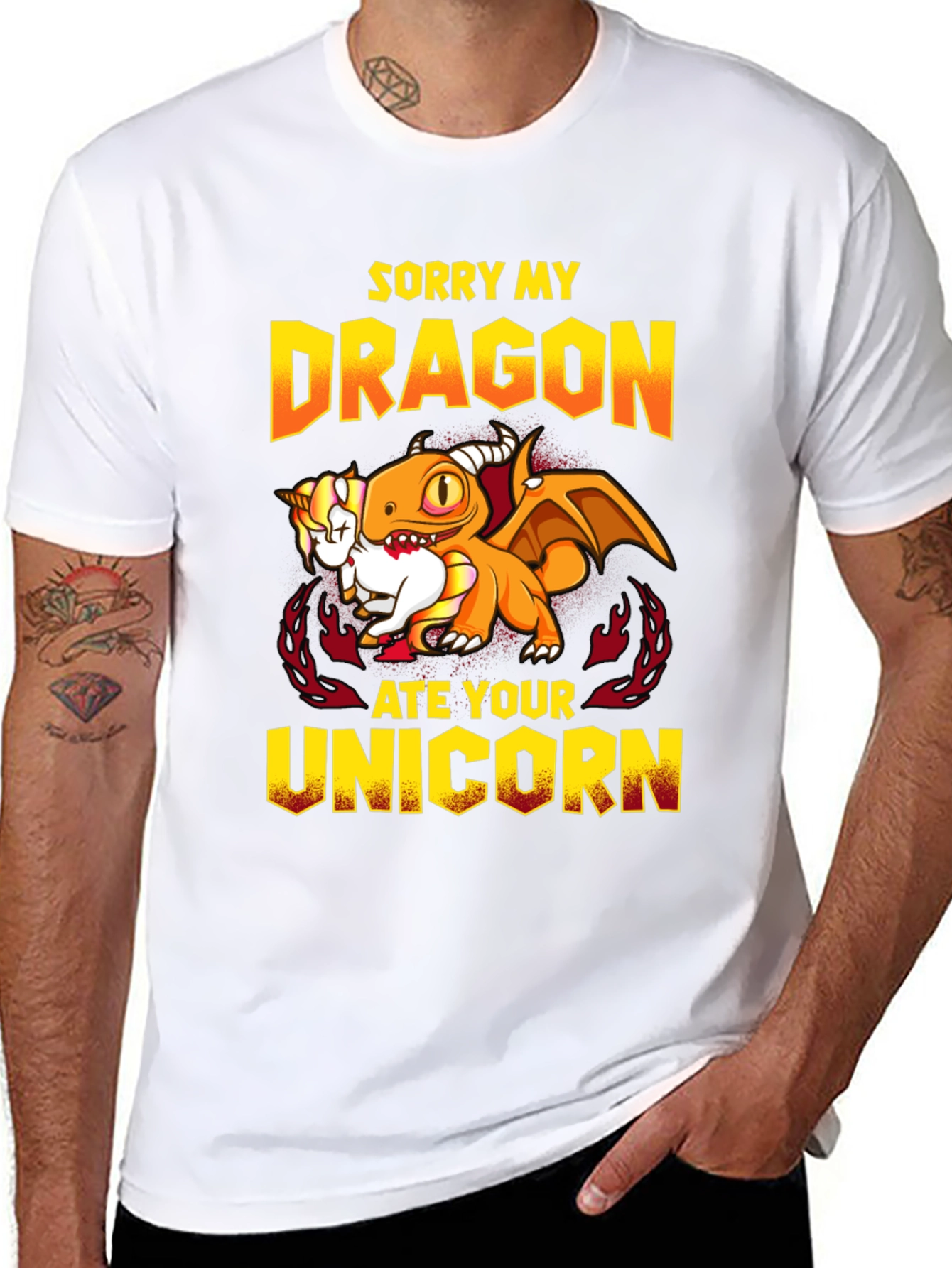 Dragon Ate Your Unicorn T-Shirt