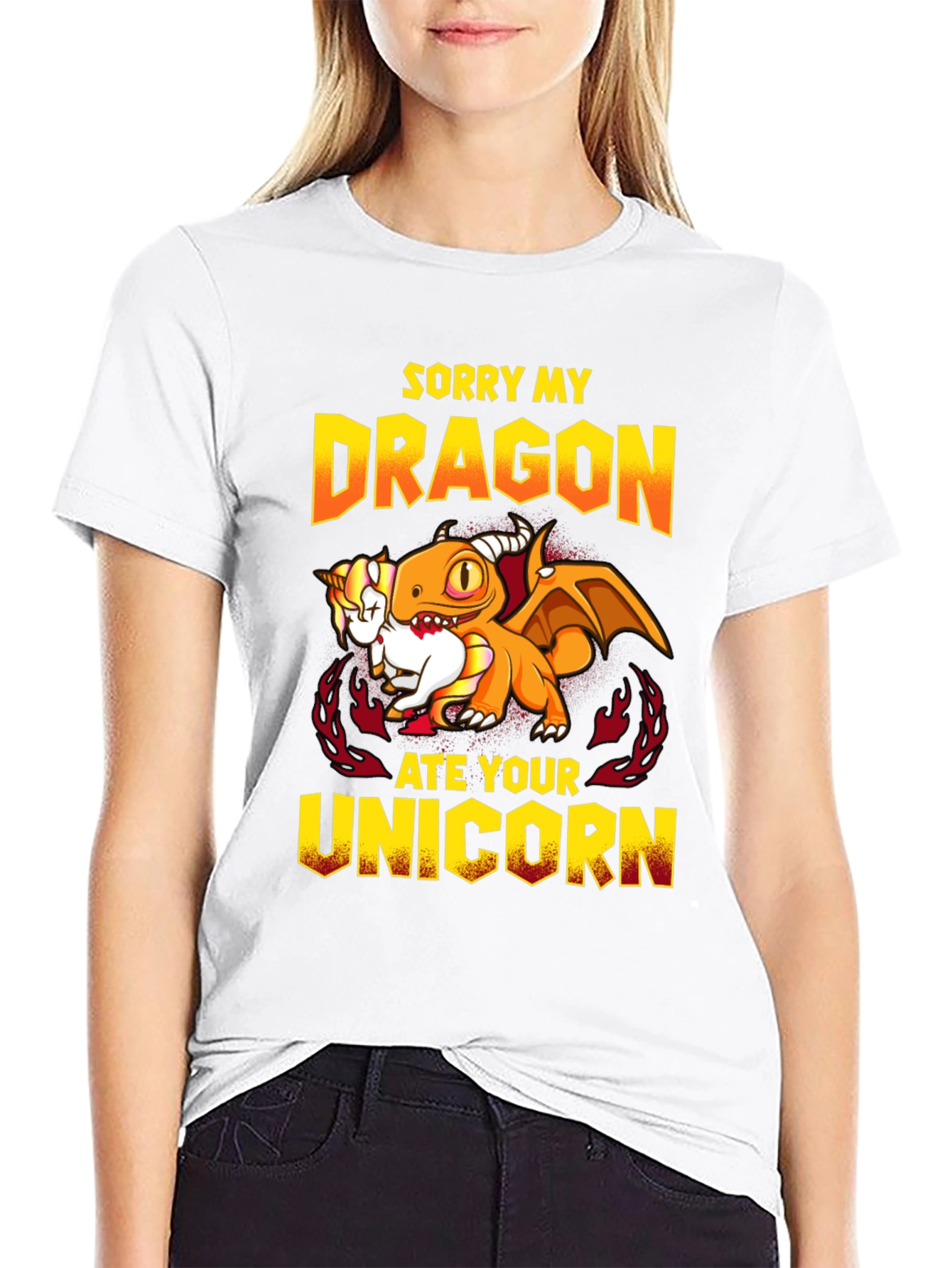 Dragon Ate Your Unicorn T-Shirt