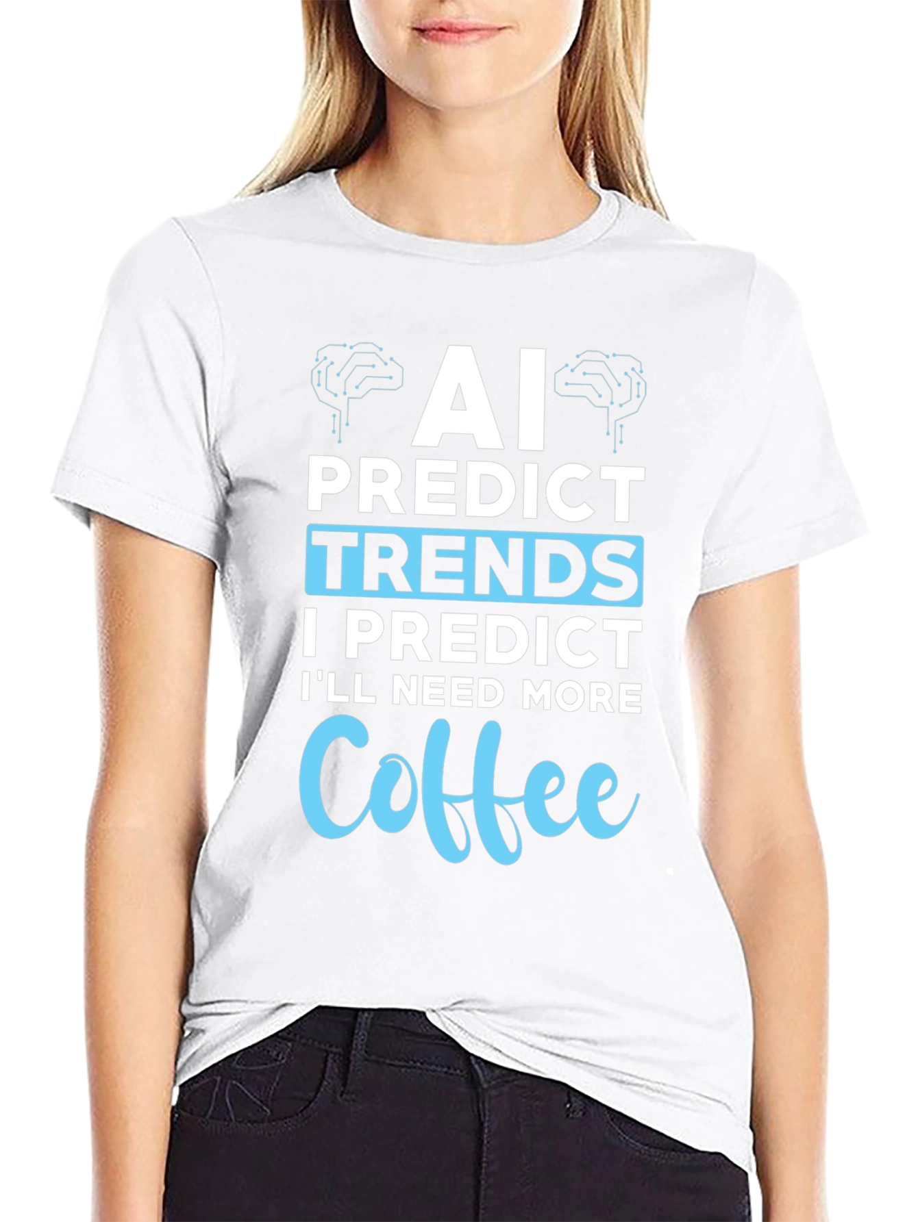 AI Predict Trends Coffee T-Shirt