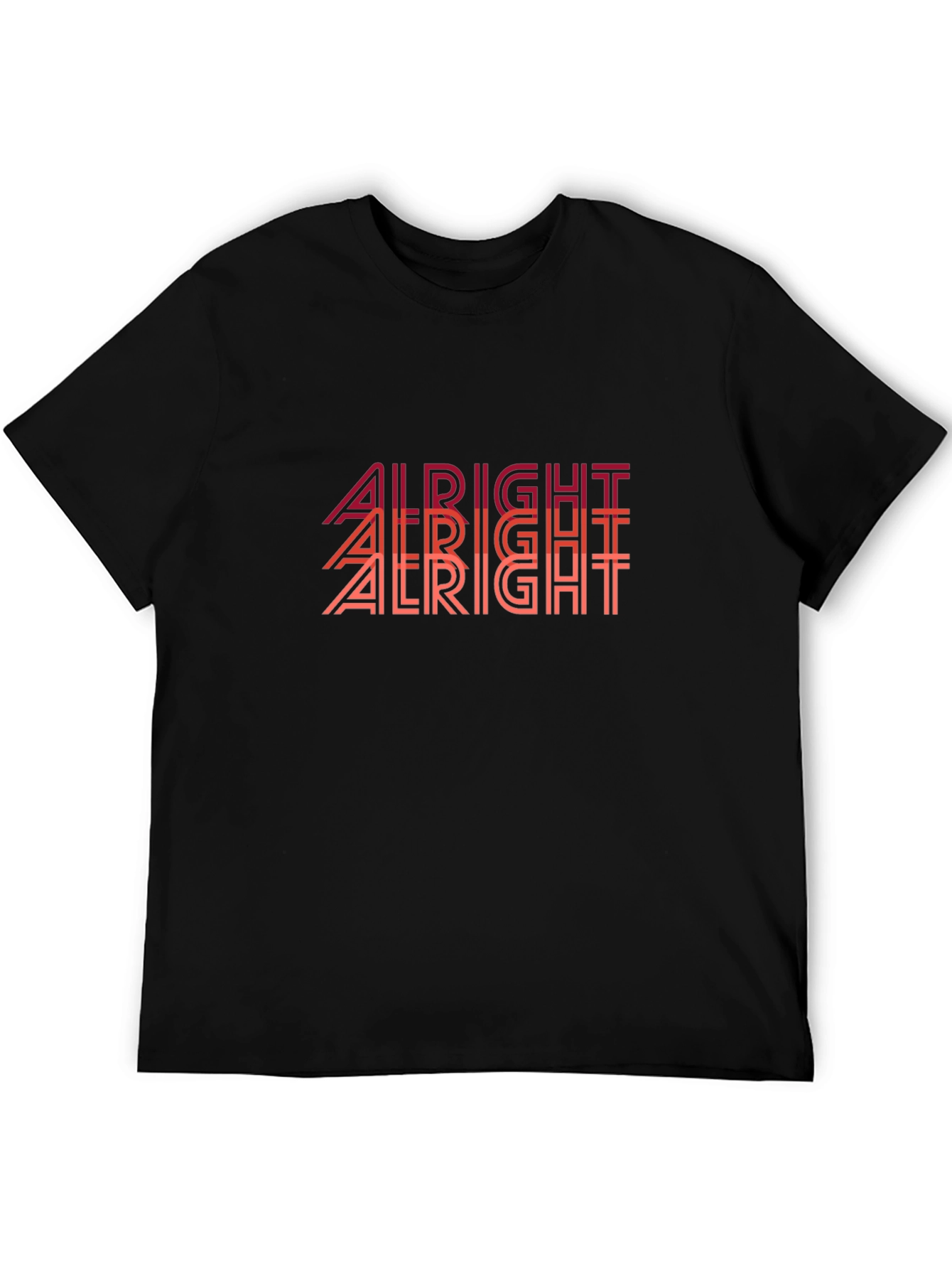 Retro Alright T-Shirt - Relaxed Fit
