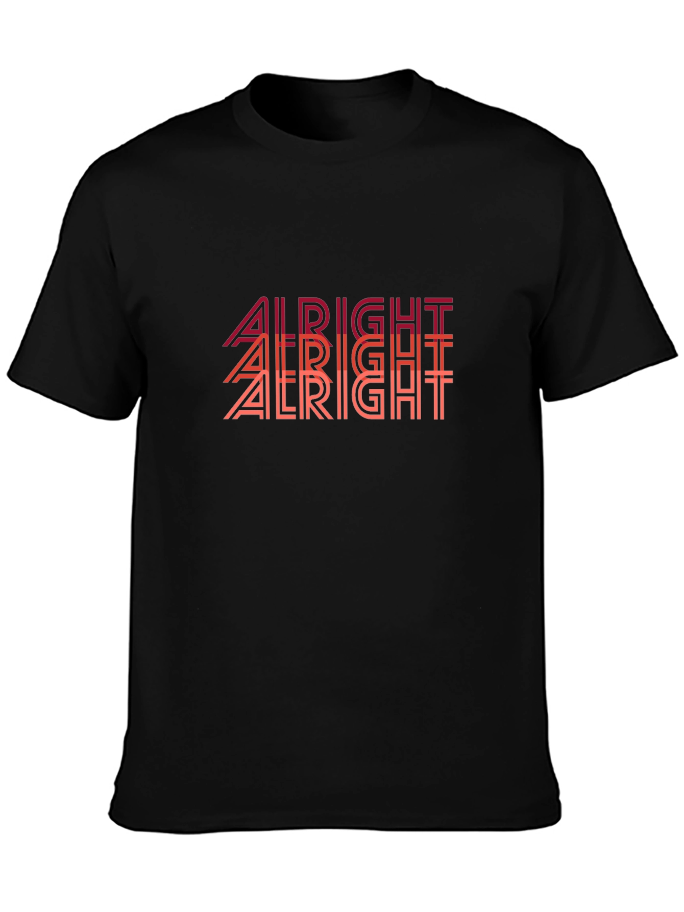 Retro Alright T-Shirt - Relaxed Fit