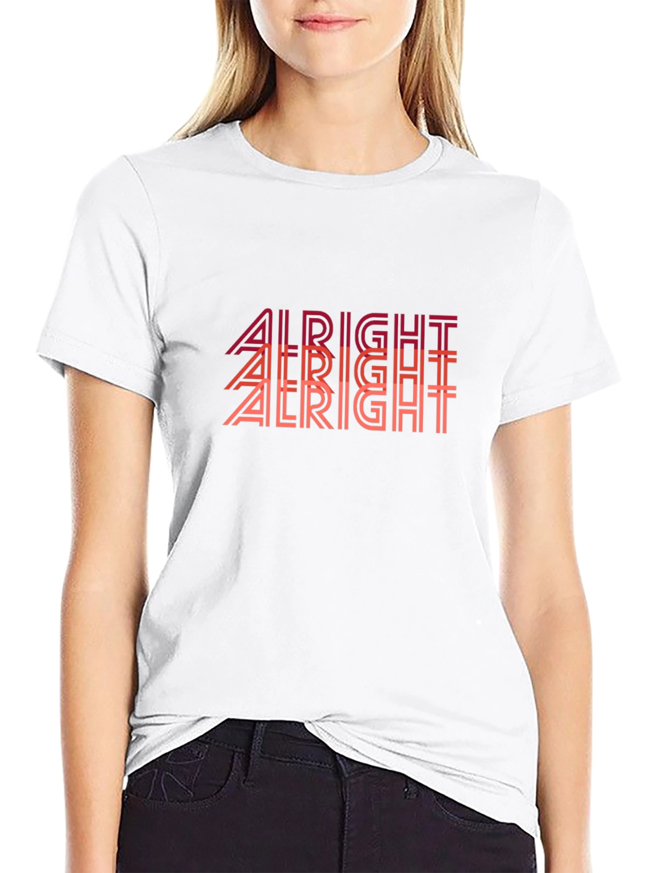 Retro Alright T-Shirt - Relaxed Fit