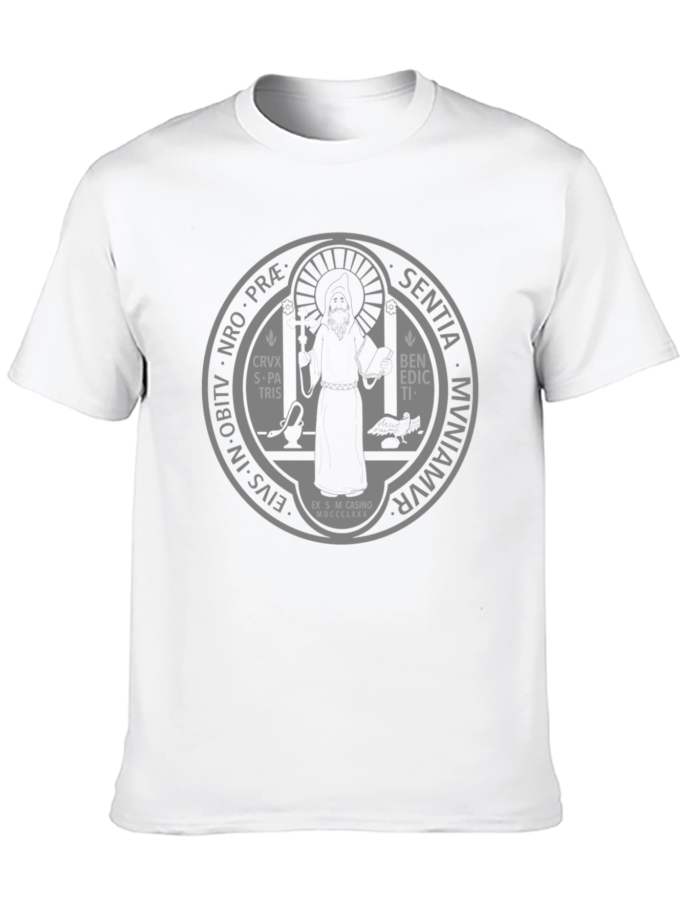 Saint Benedict Medal T-Shirt