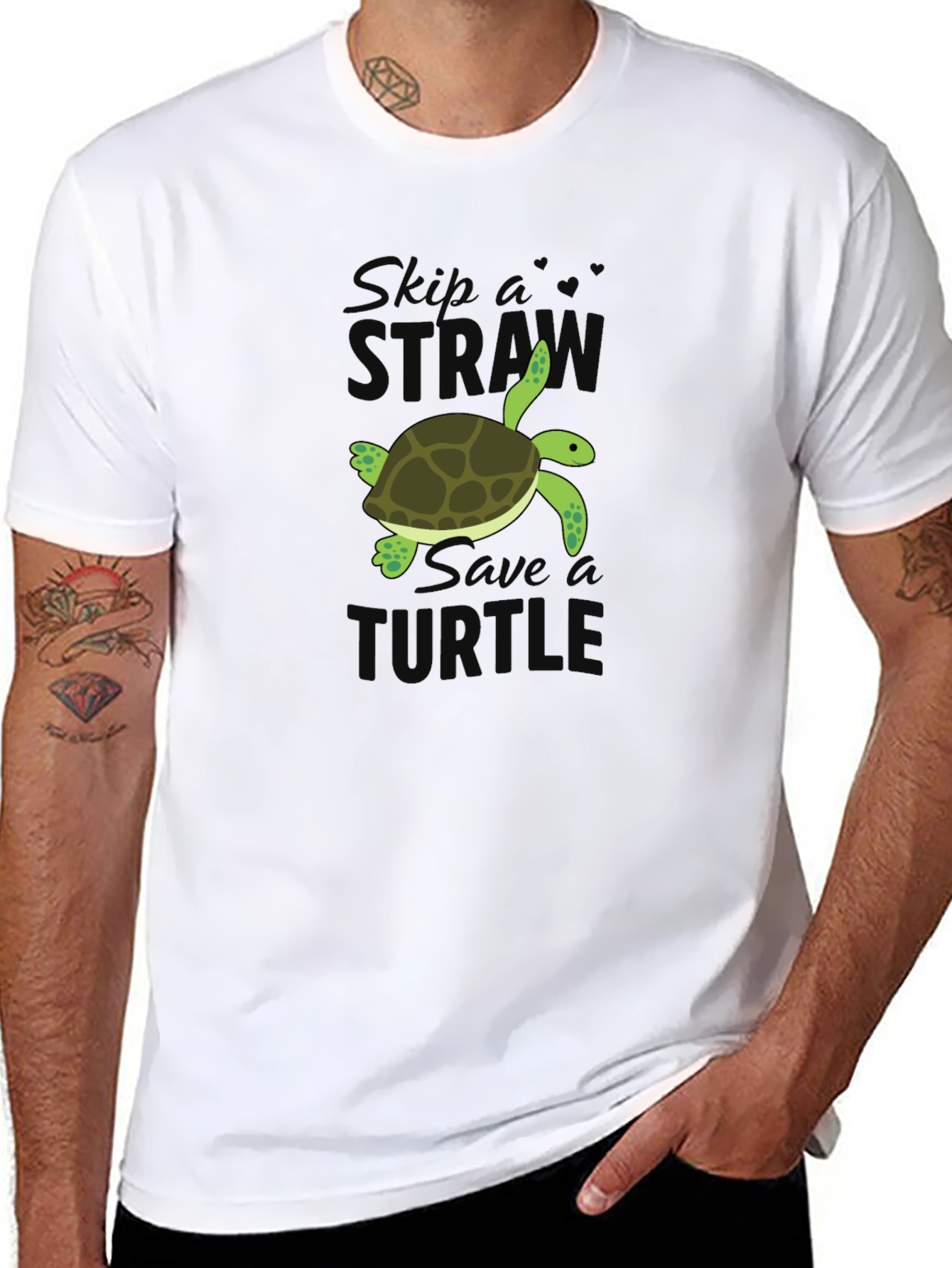 Save the Turtles Graphic Tee