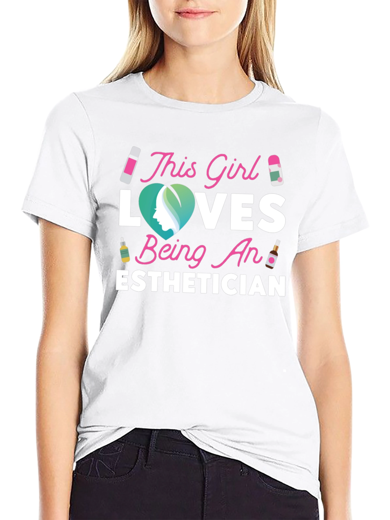 Esthetician Love T-Shirt Gift For Her