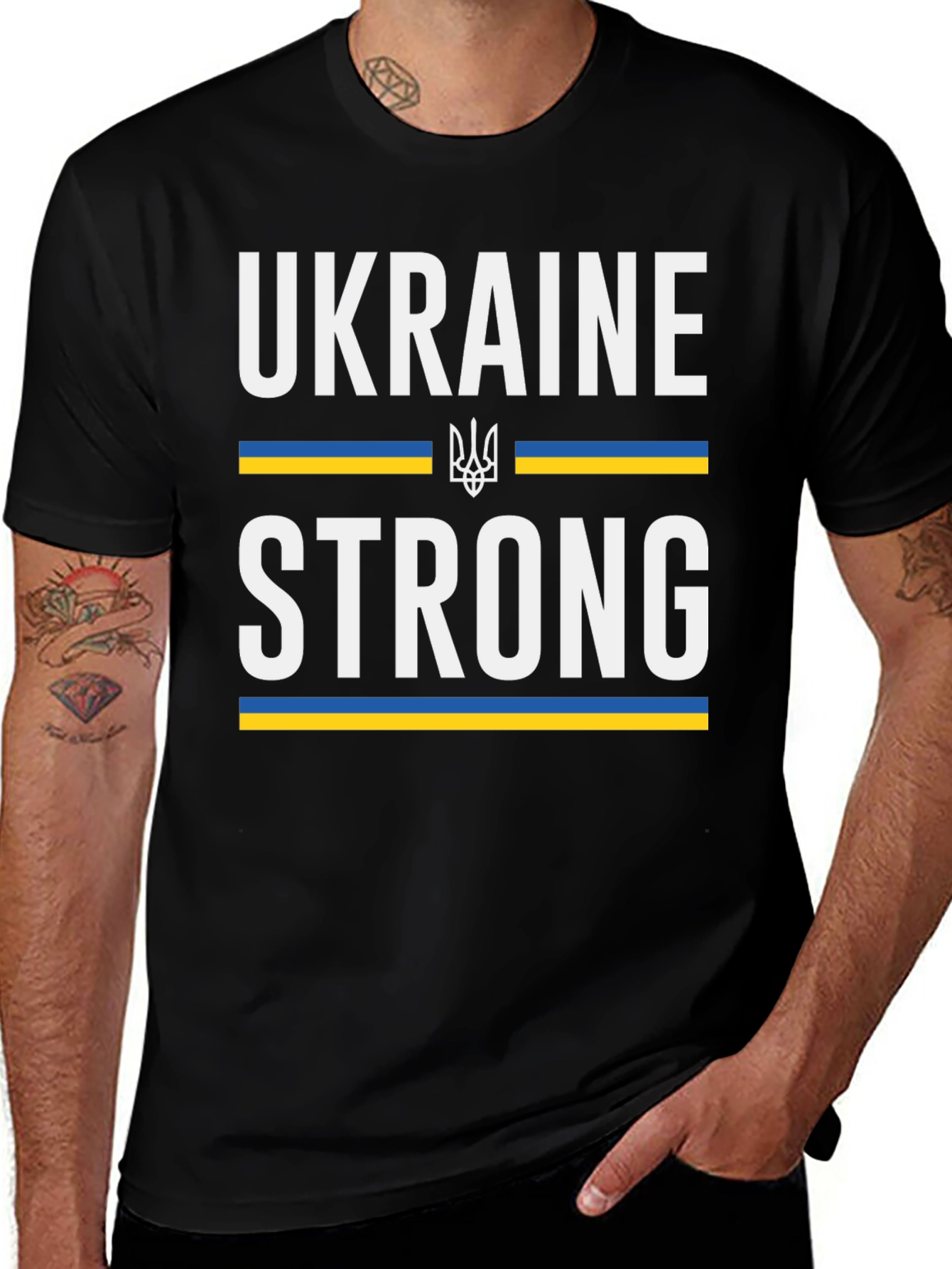 Ukraine Strong Graphic T-Shirt