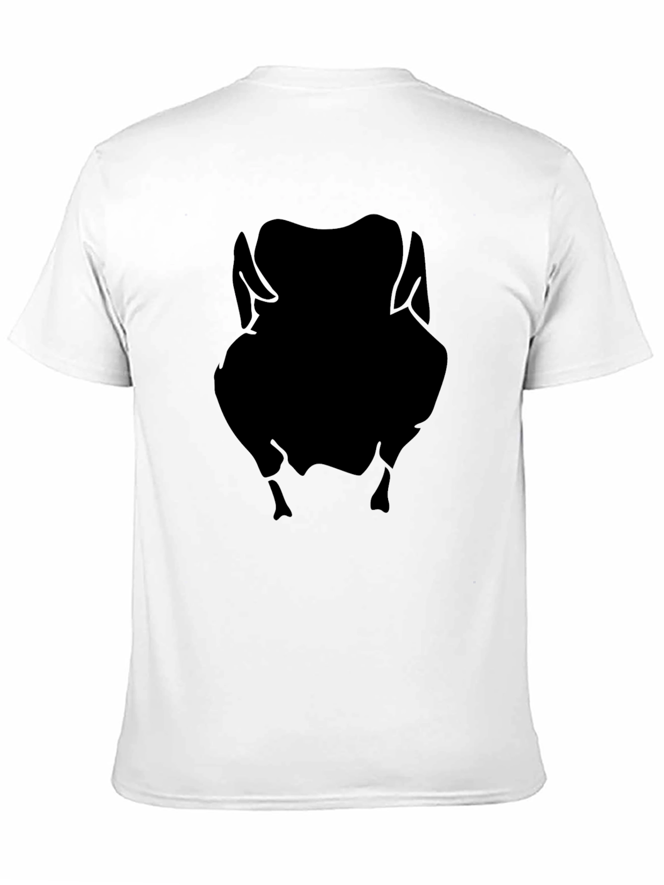 Thanksgiving Turkey Graphic Tee - Black