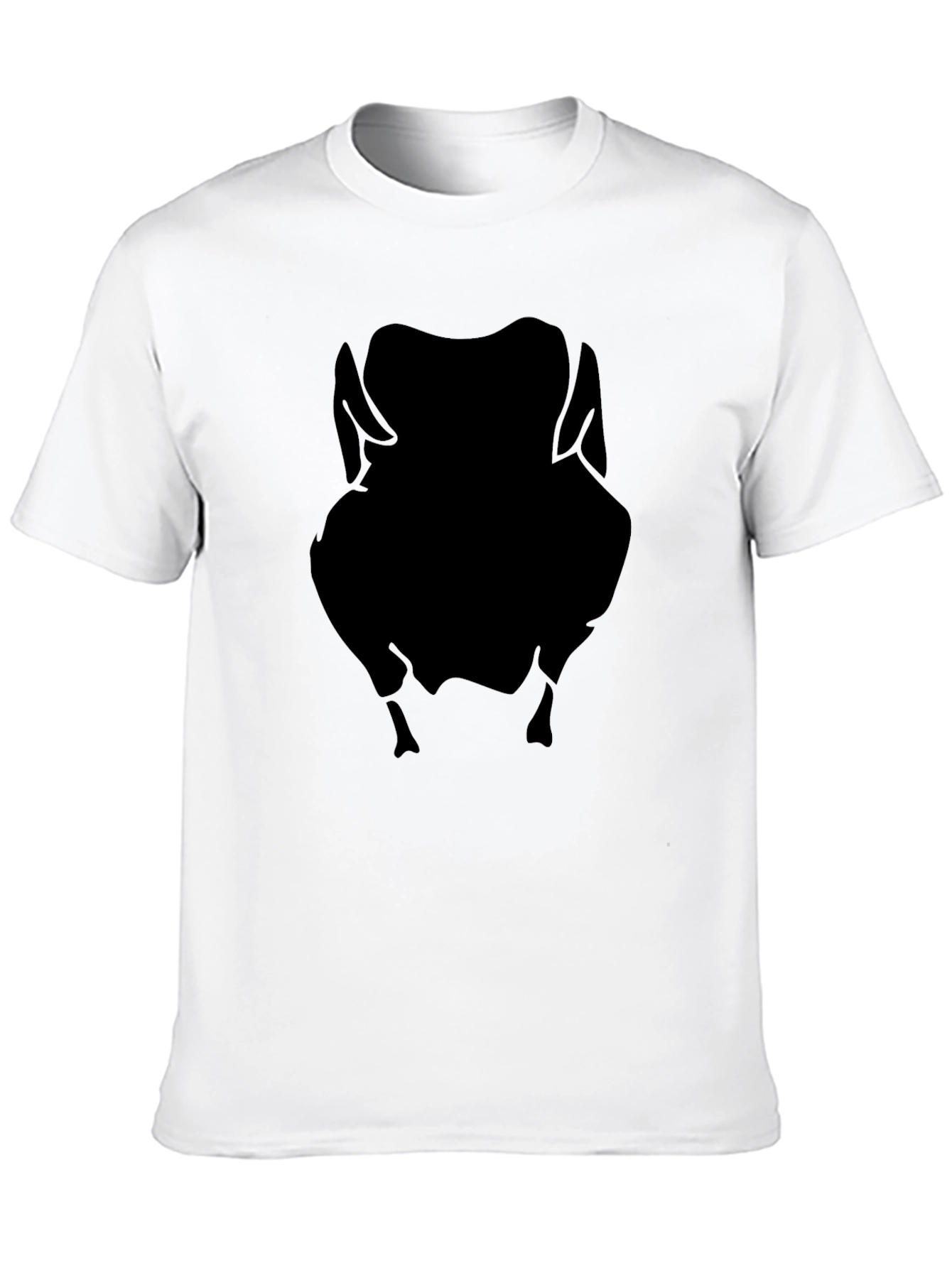 Thanksgiving Turkey Graphic Tee - Black