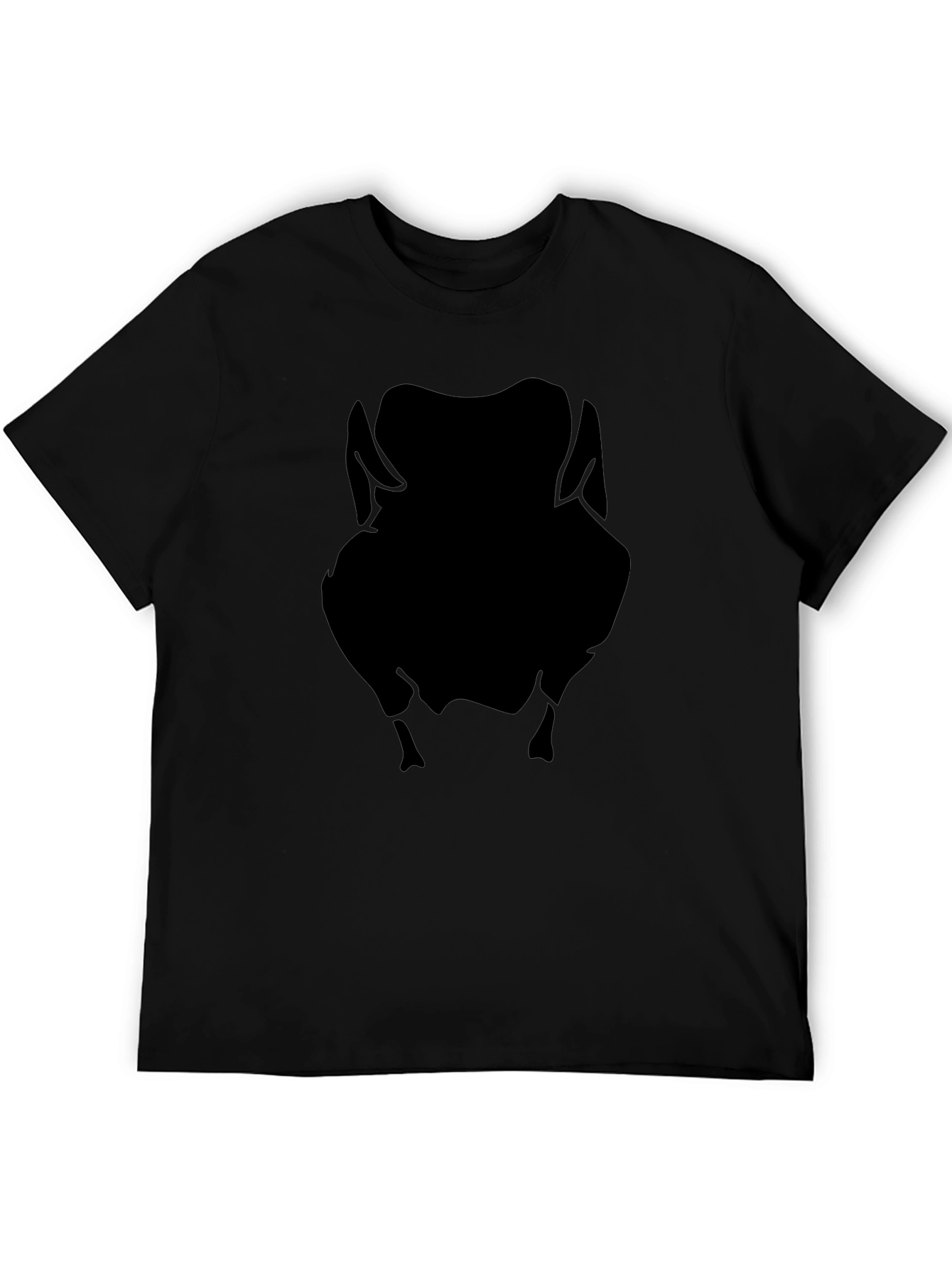 Thanksgiving Turkey Graphic Tee - Black