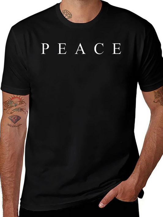 Peace Graphic T-Shirt - Casual Comfort