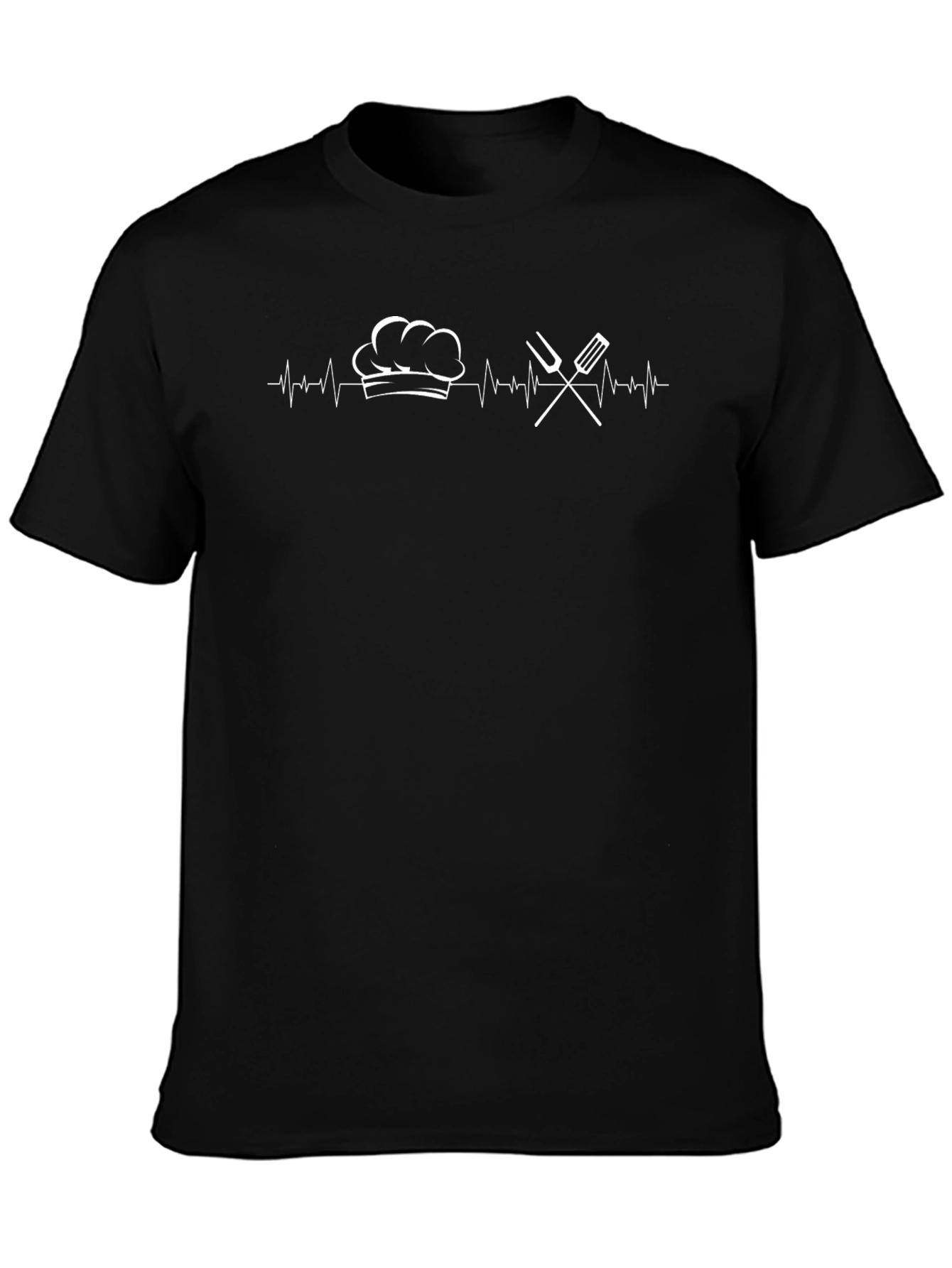 Chef Heartbeat T-Shirt - Culinary Cook Tee