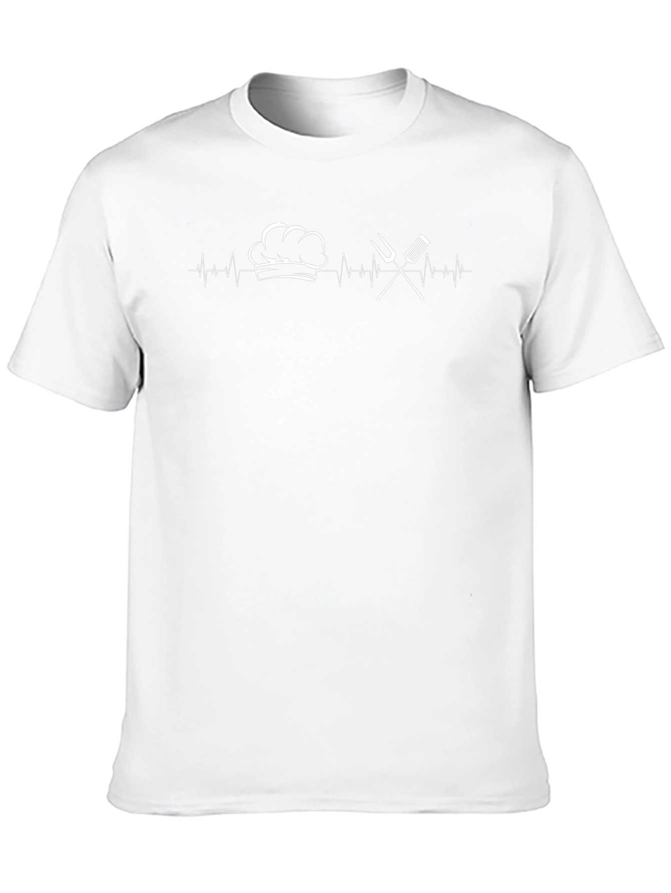 Chef Heartbeat T-Shirt - Culinary Cook Tee