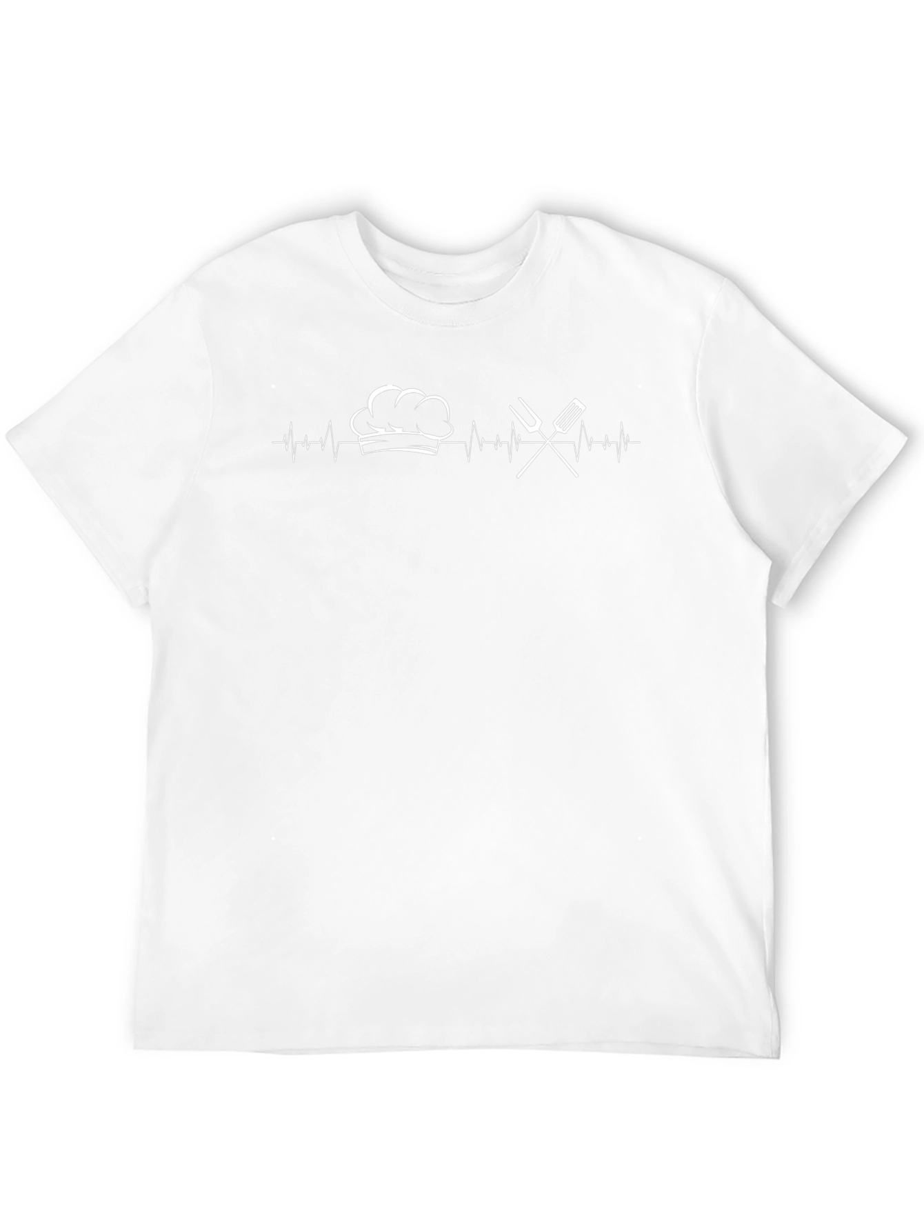 Chef Heartbeat T-Shirt - Culinary Cook Tee