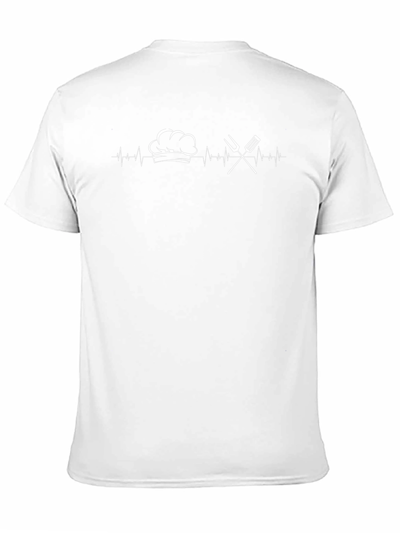 Chef Heartbeat T-Shirt - Culinary Cook Tee