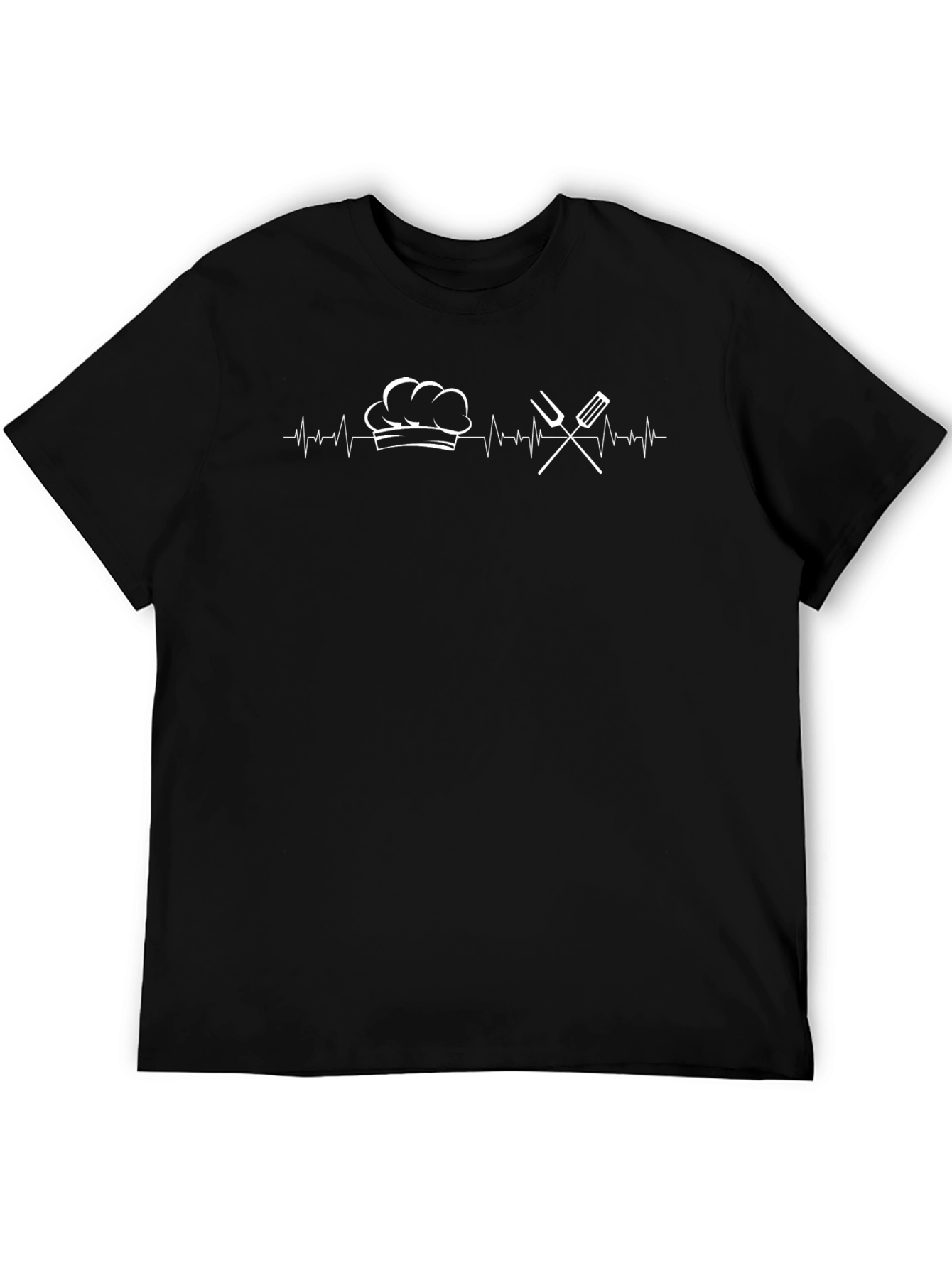 Chef Heartbeat T-Shirt - Culinary Cook Tee