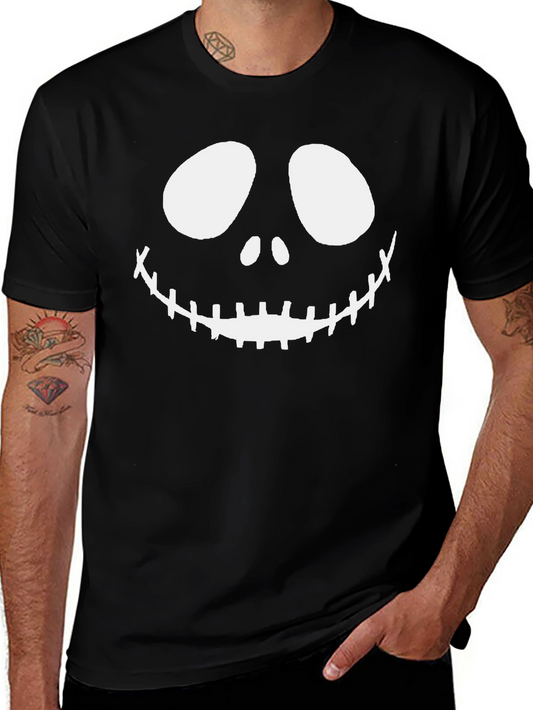 Jack Skellington Smile T-Shirt - Halloween Graphic Tee