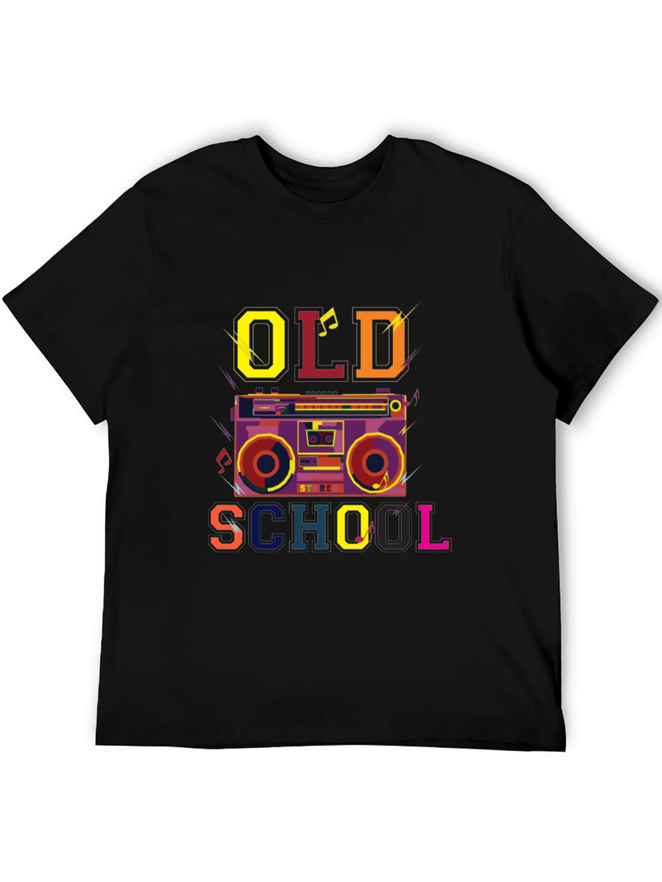 Retro Boombox Old School T-Shirt