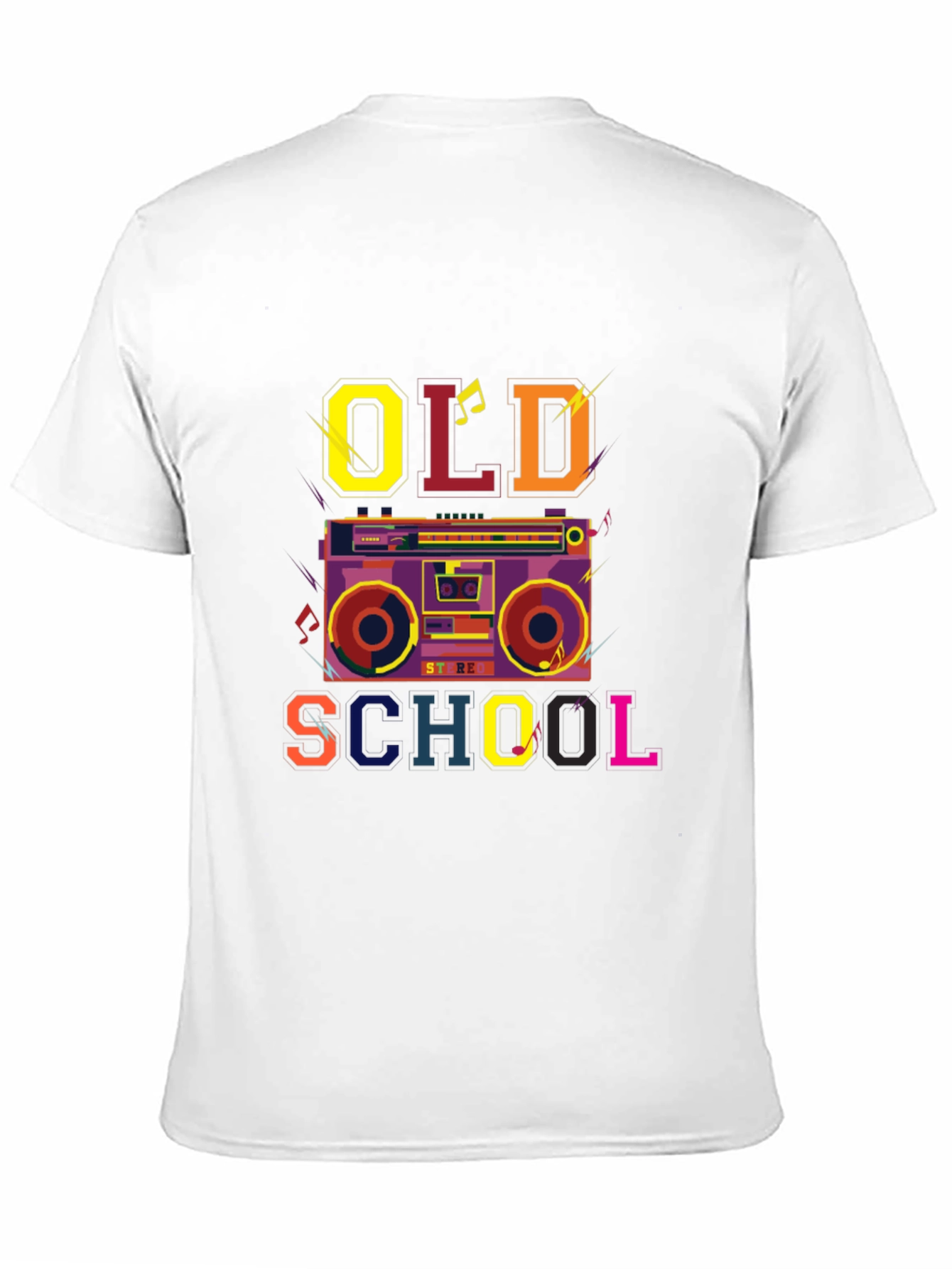 Retro Boombox Old School T-Shirt