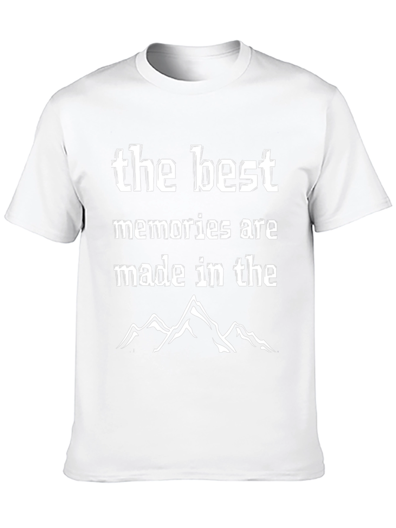 Mountain Adventure T-Shirt - The Best Memories Design
