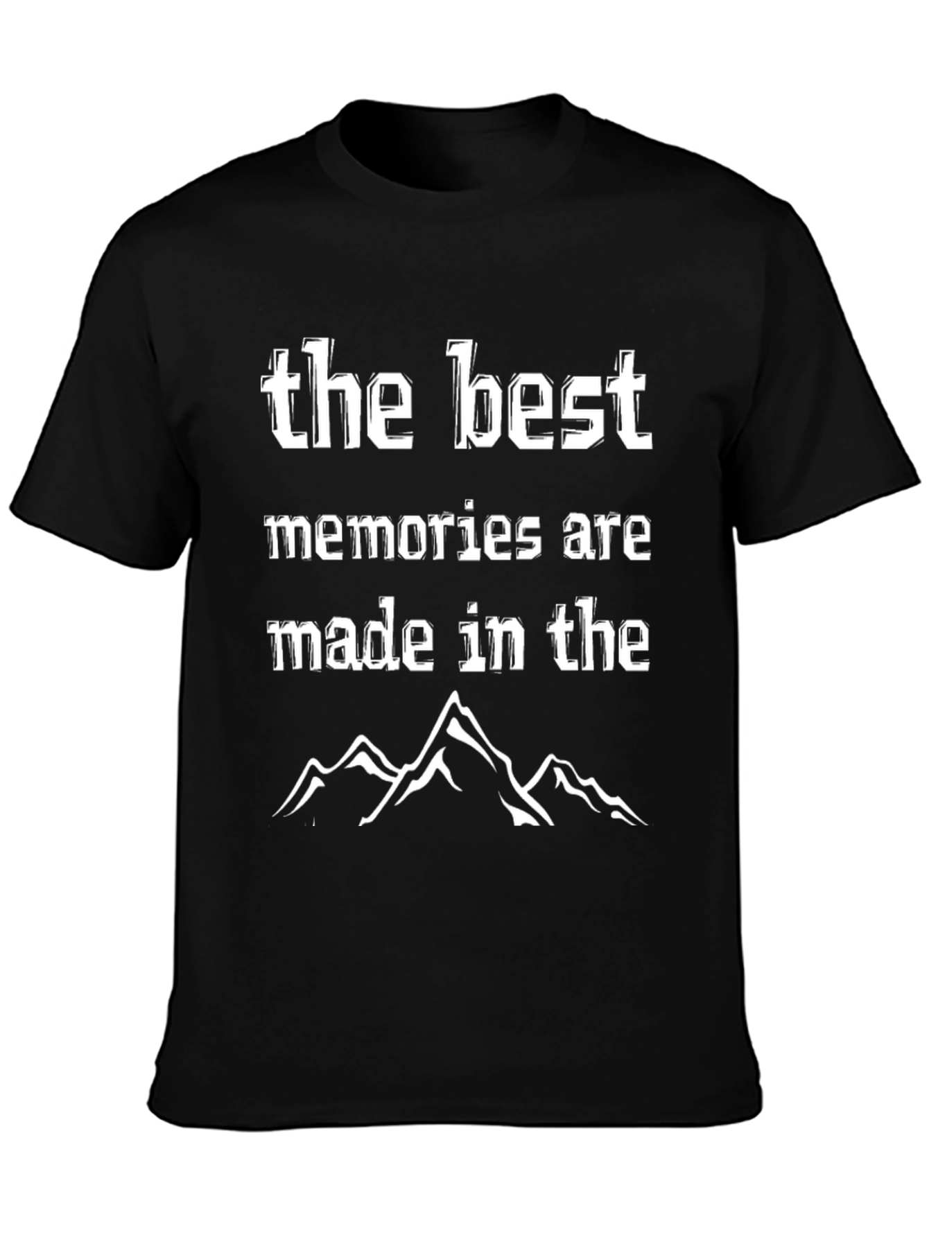 Mountain Adventure T-Shirt - The Best Memories Design