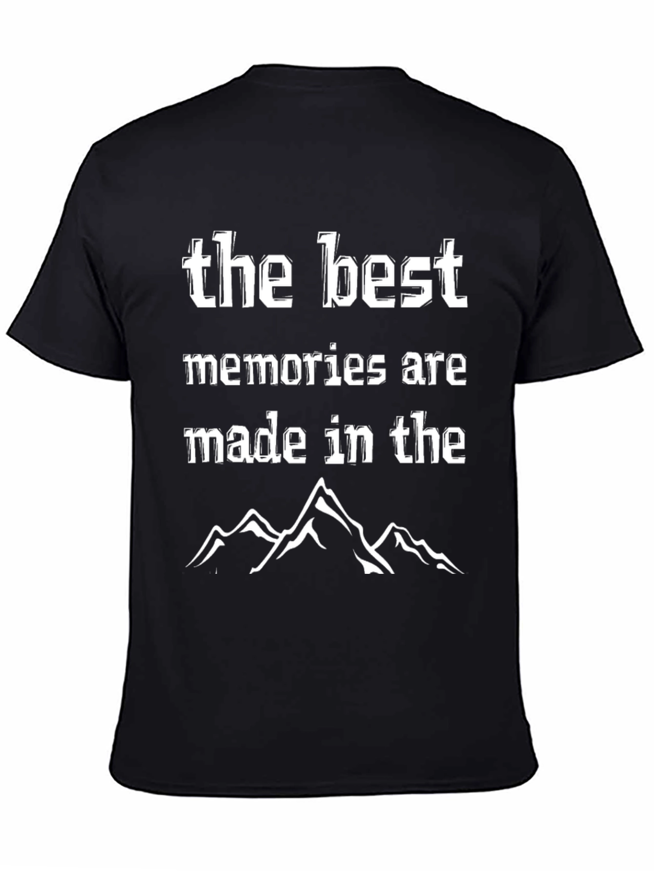 Mountain Adventure T-Shirt - The Best Memories Design