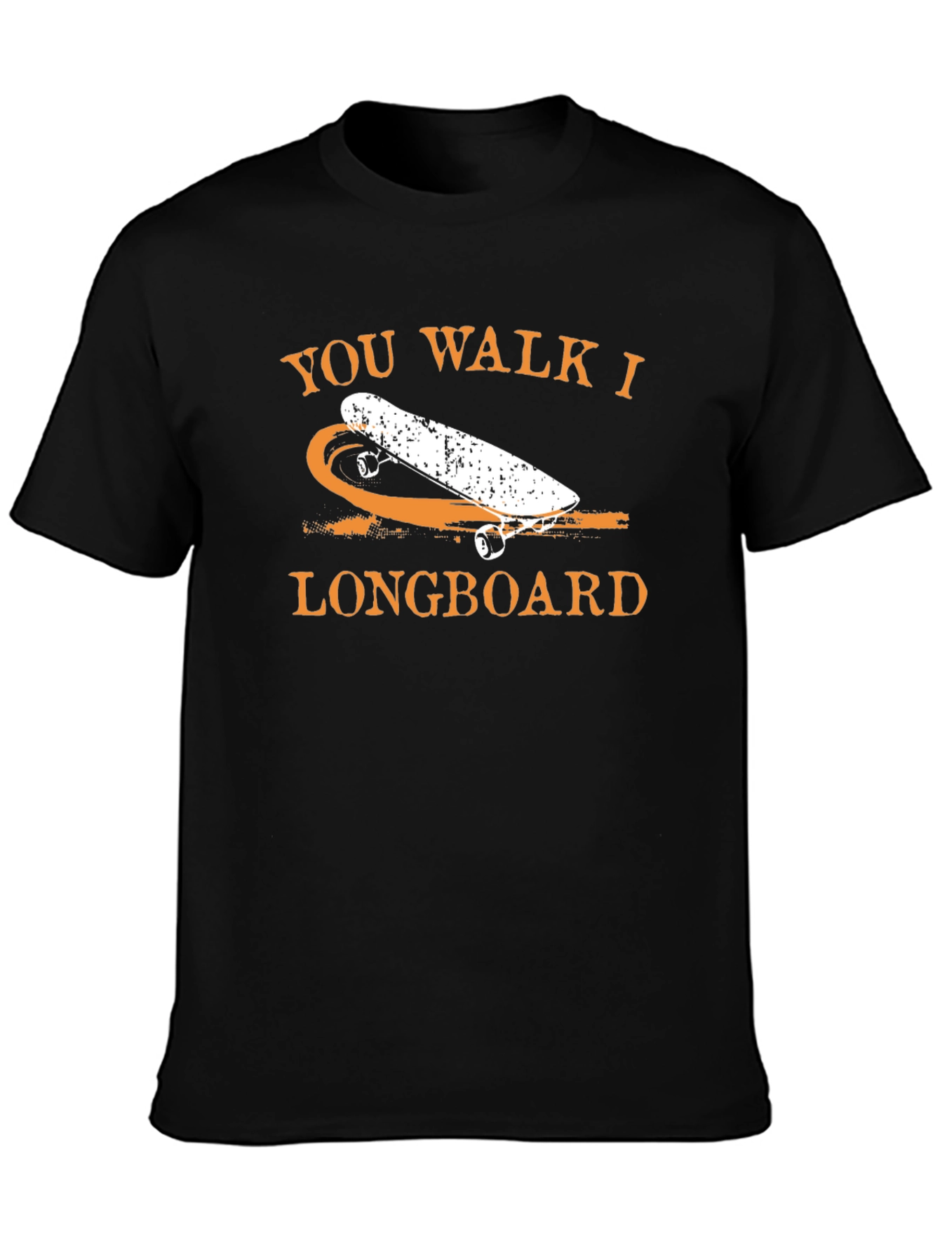 You Walk I Longboard Graphic Tee