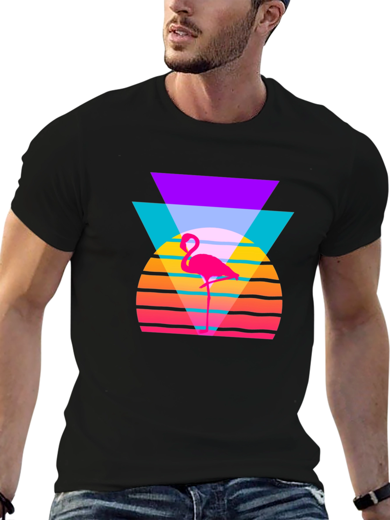 Retro Flamingo T-Shirt