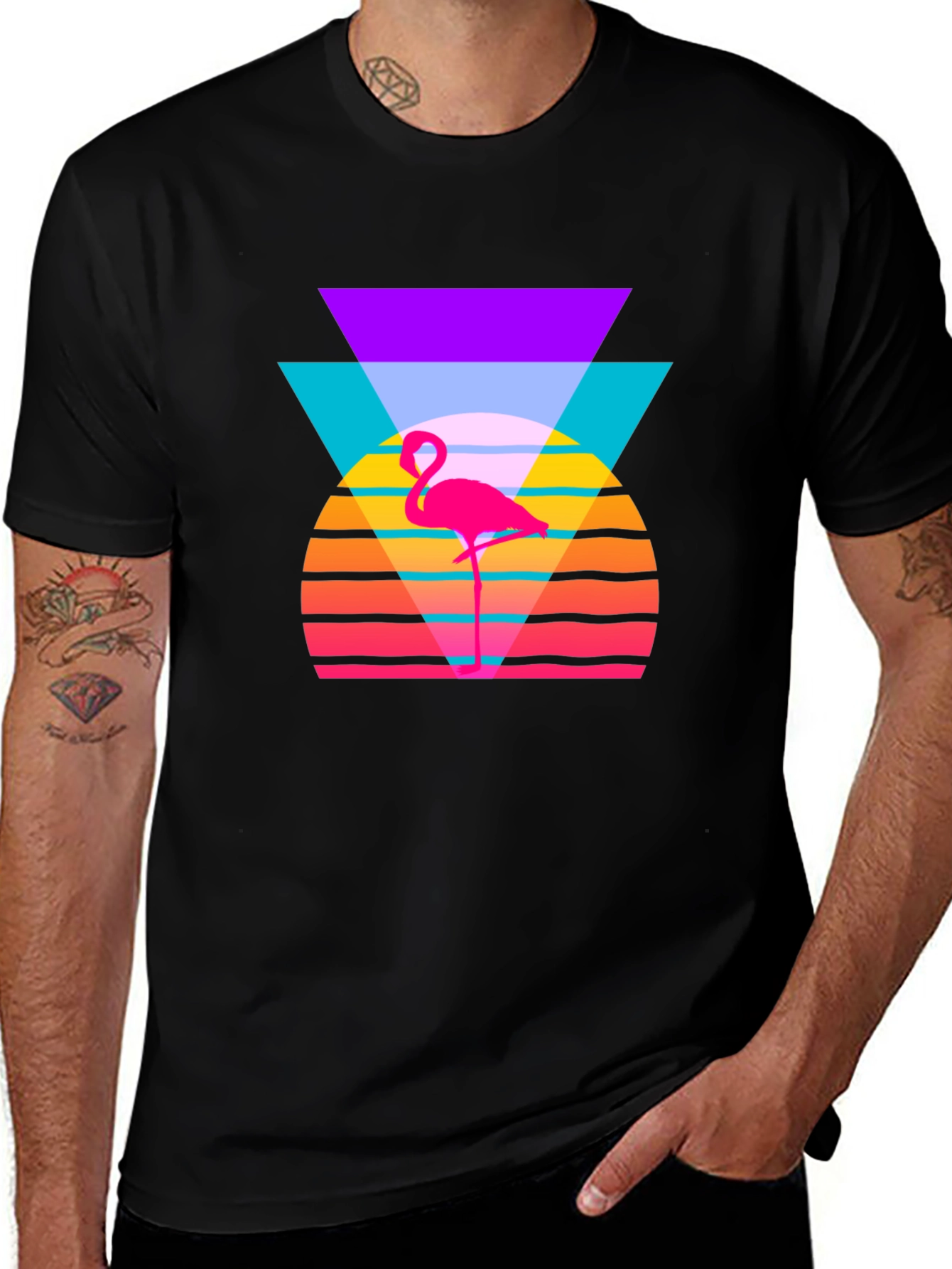 Retro Flamingo T-Shirt