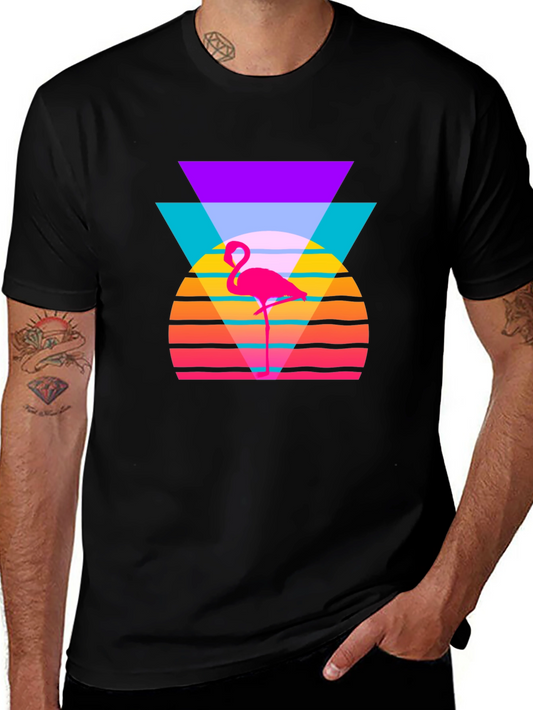Retro Flamingo T-Shirt