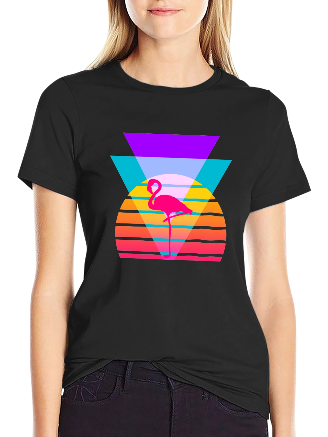 Retro Flamingo T-Shirt