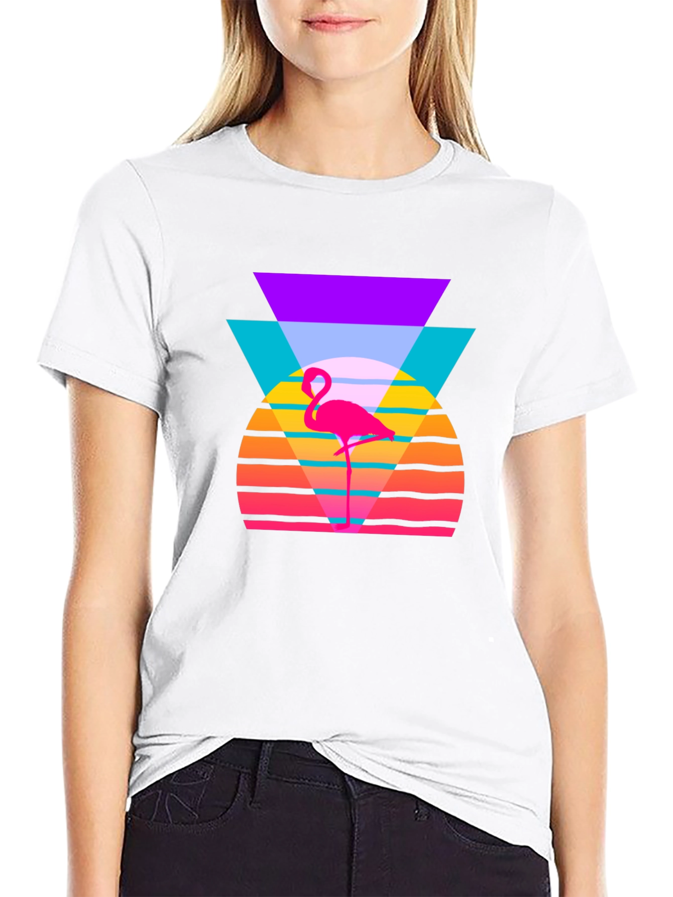 Retro Flamingo T-Shirt
