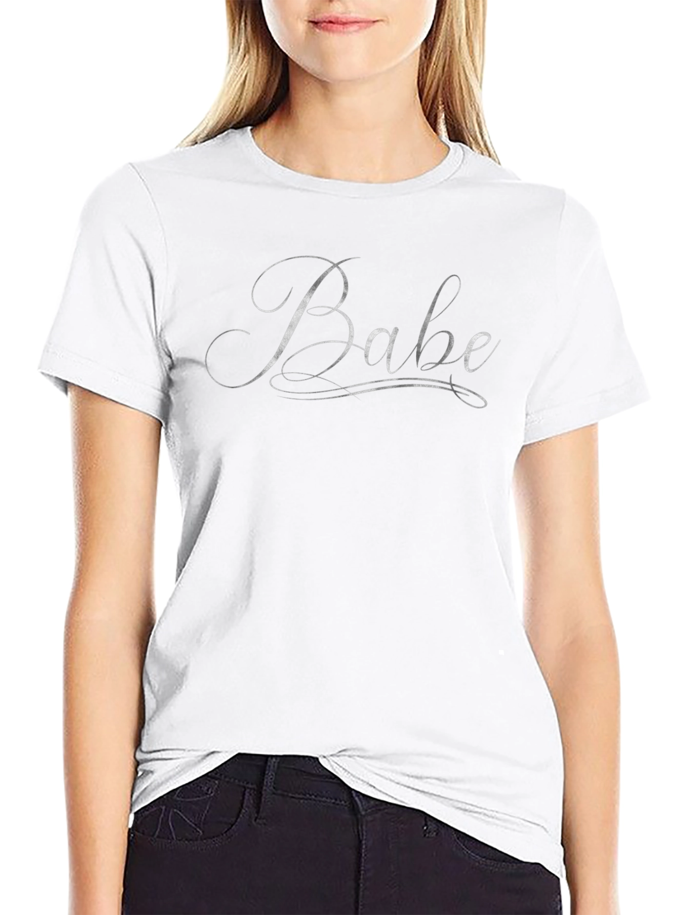 Babe Graphic Tee - Stylish Casual Wear
