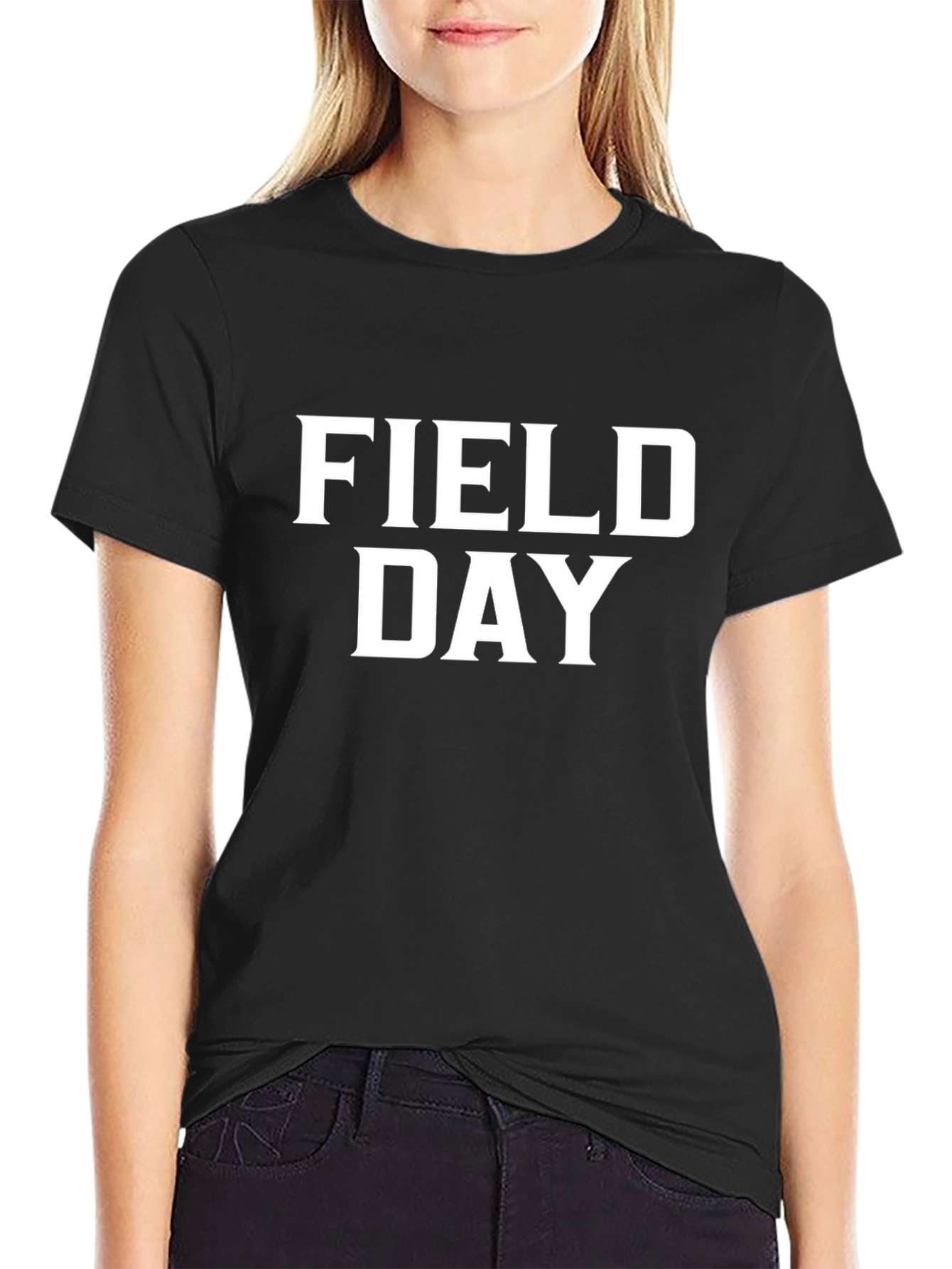 Field Day Black T-Shirt