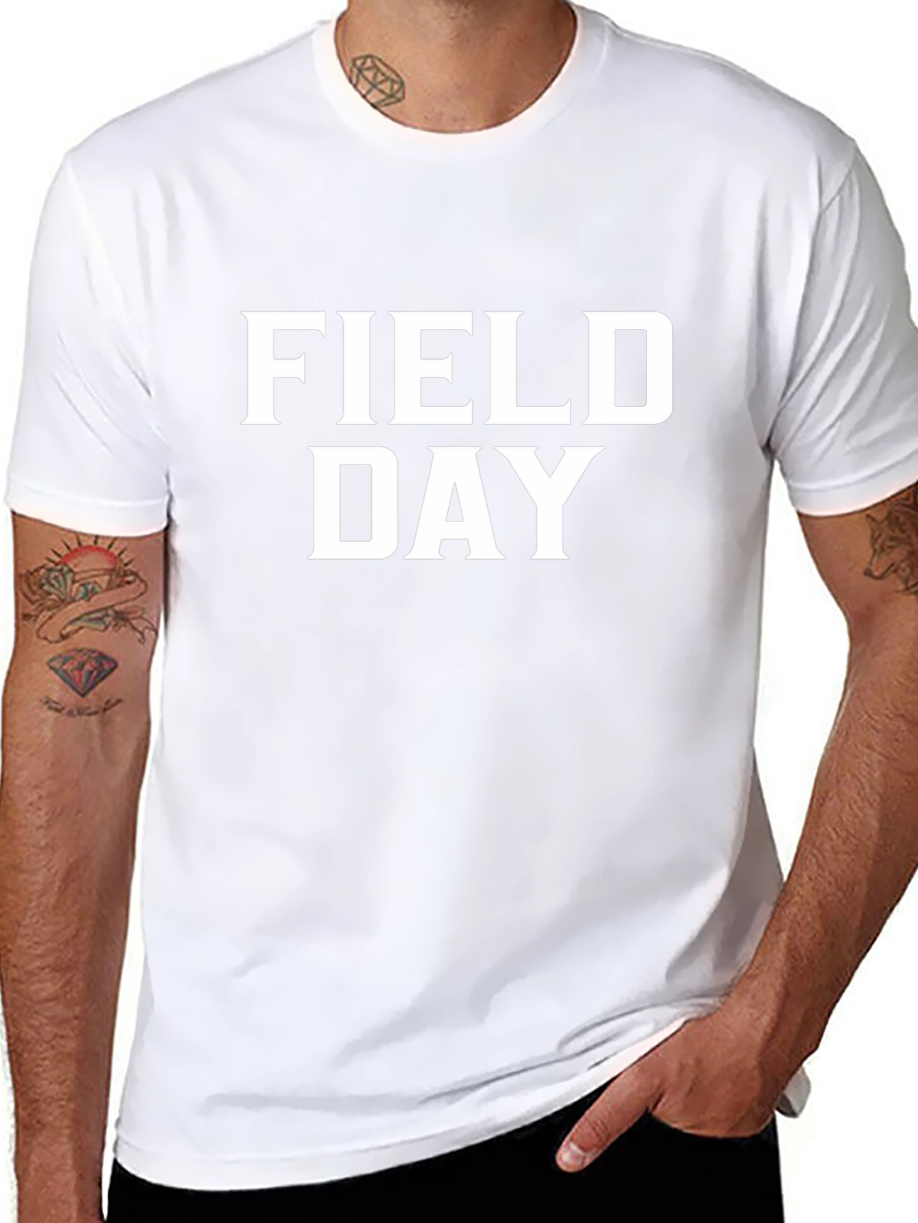 Field Day Black T-Shirt