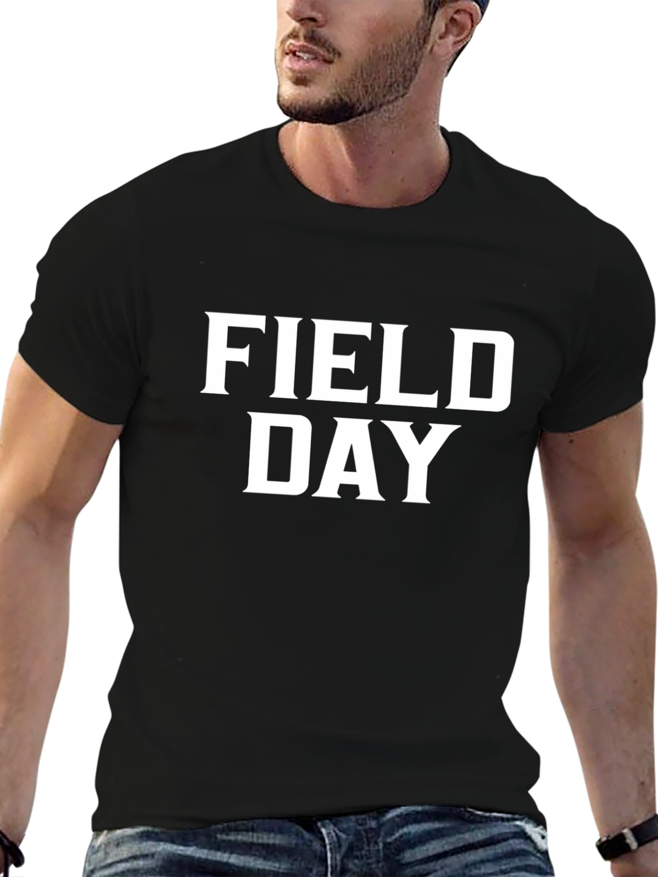 Field Day Black T-Shirt