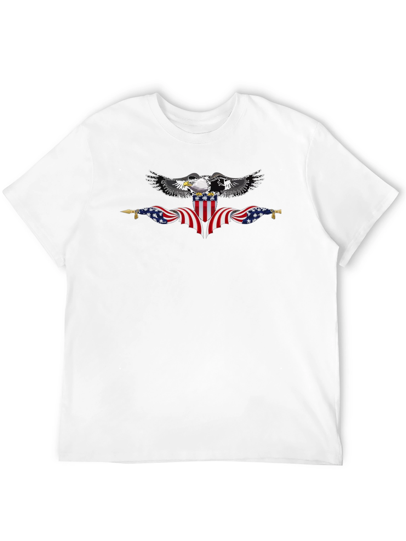 American Eagle Flag Graphic T-Shirt - Patriotic Tee