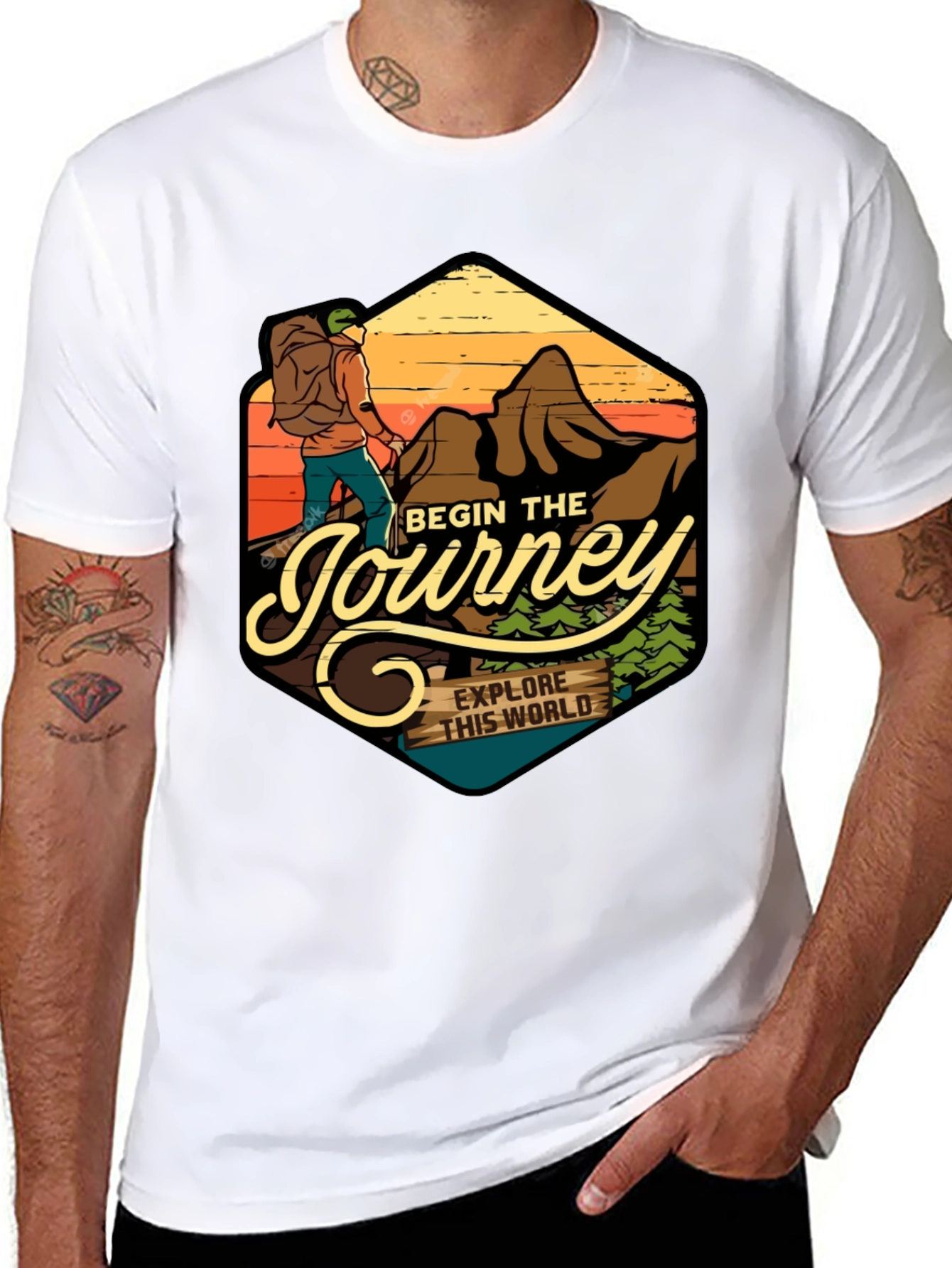 Begin the Journey T-Shirt | Adventure Time!