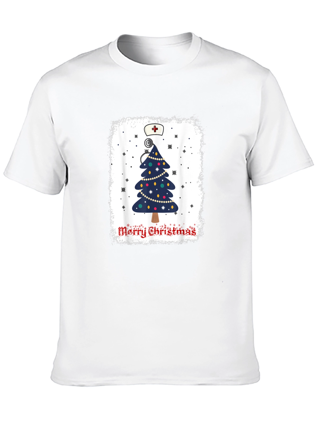 Nurse Christmas Tree T-Shirt