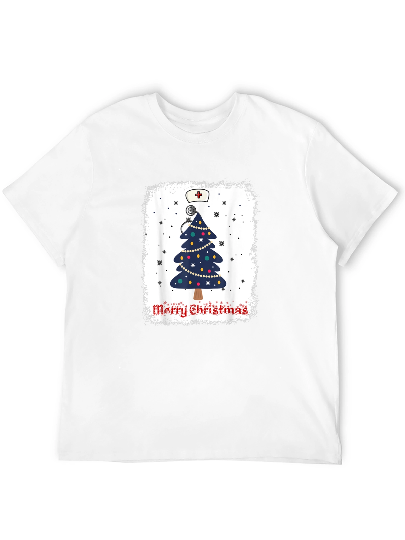 Nurse Christmas Tree T-Shirt