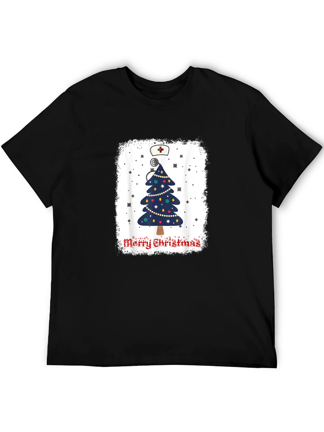 Nurse Christmas Tree T-Shirt