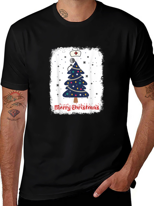 Nurse Christmas Tree T-Shirt